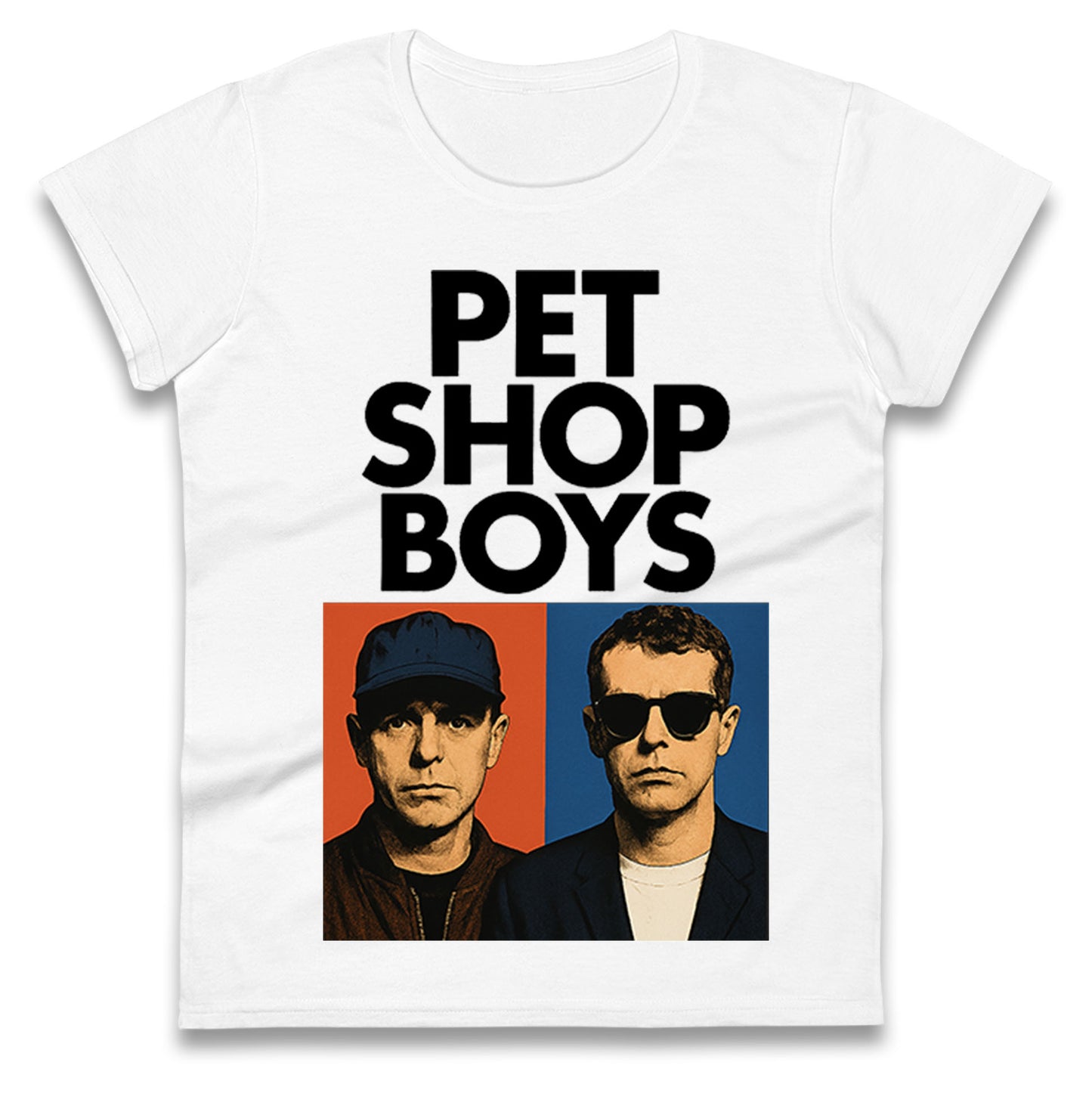 Pet Shop Boys Ladies T Shirt