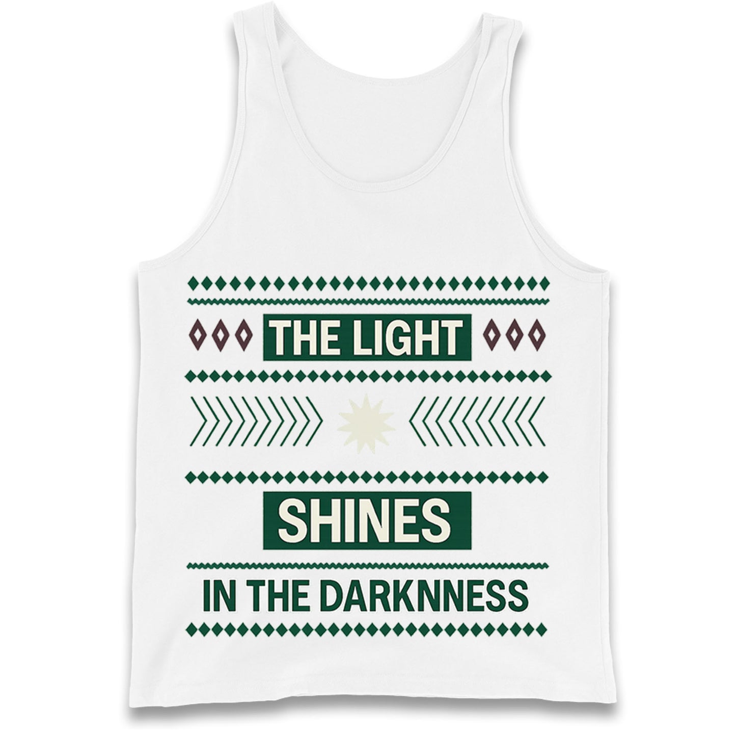 The Light Shines in the Darkness Tank Top
