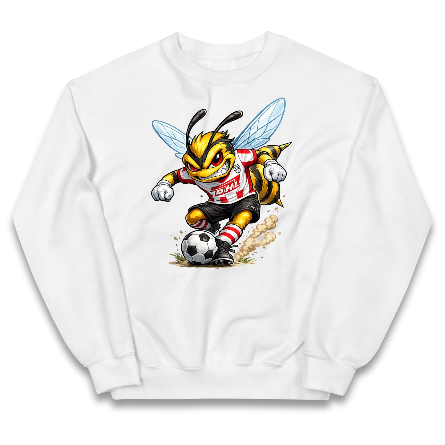 Retro Brentford FC Kids Jumper