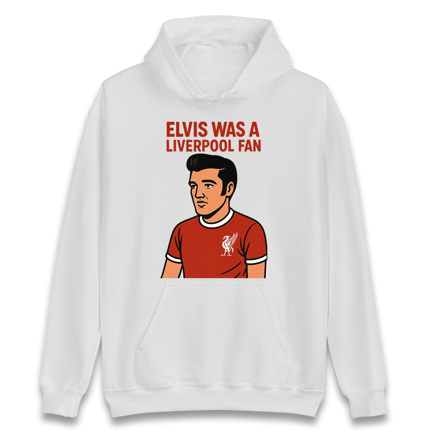 Elvis Presley Liverpool Football Hoodie