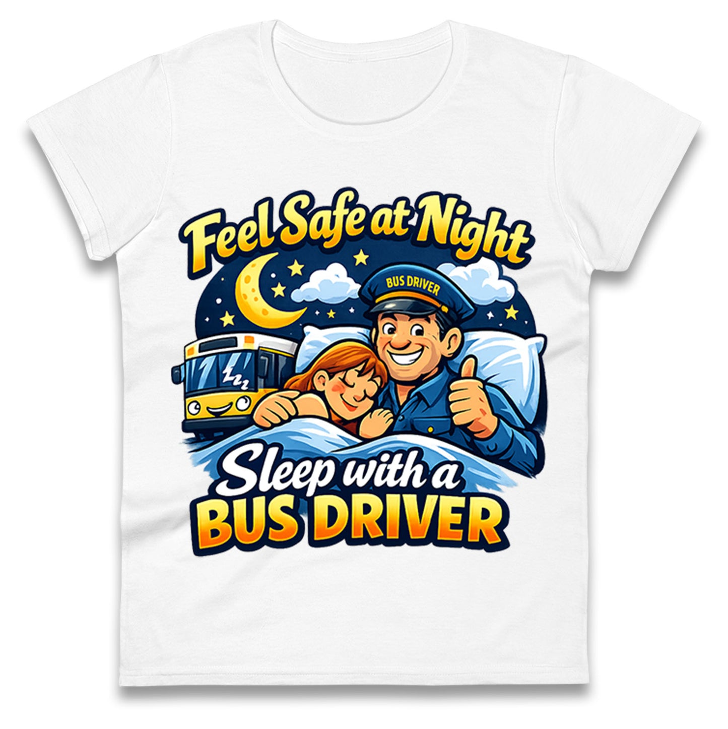 Bus Driver Job Title Ladies T Shirt