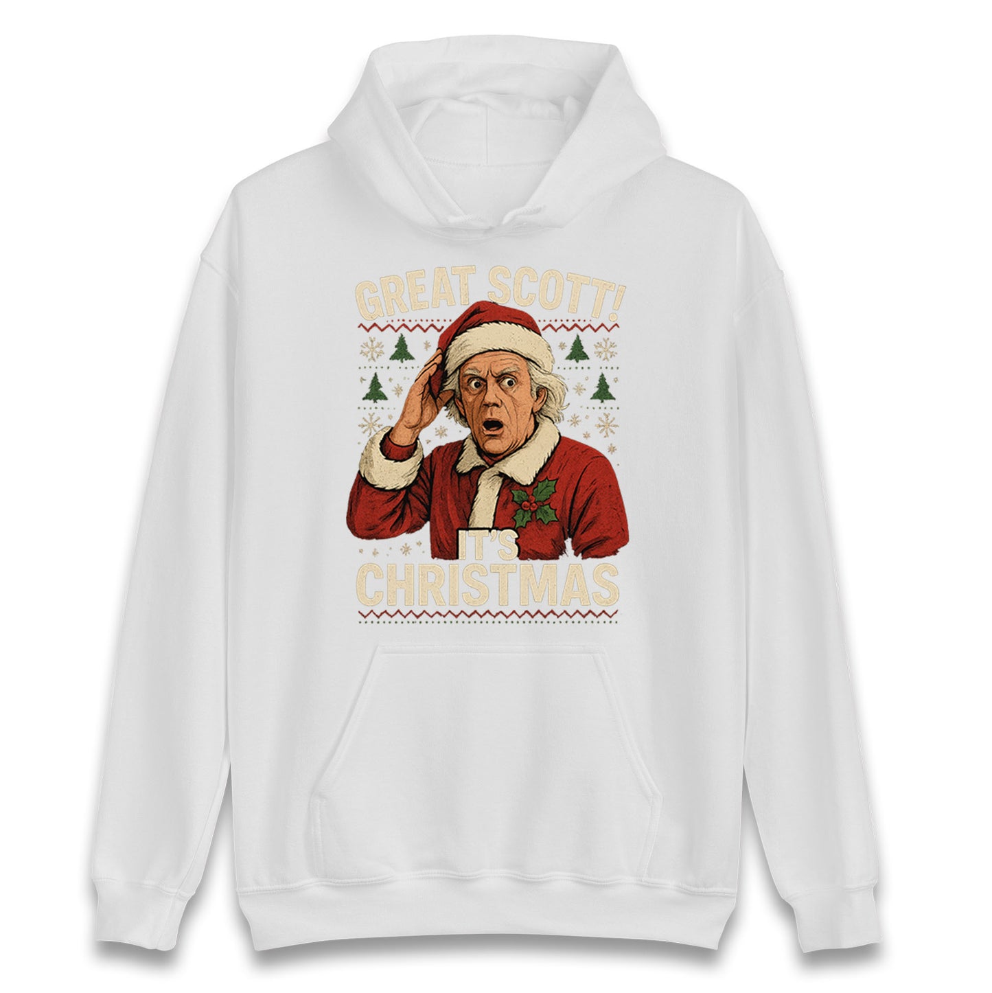 Back to the Future Doc Brown Hoodie