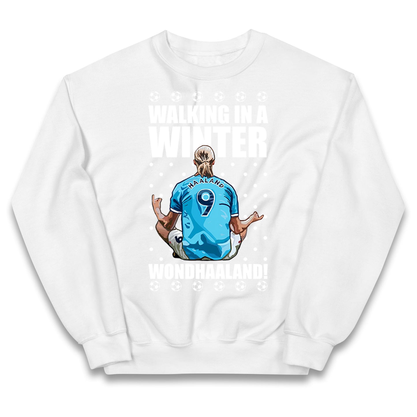 erling haaland christmas jumper