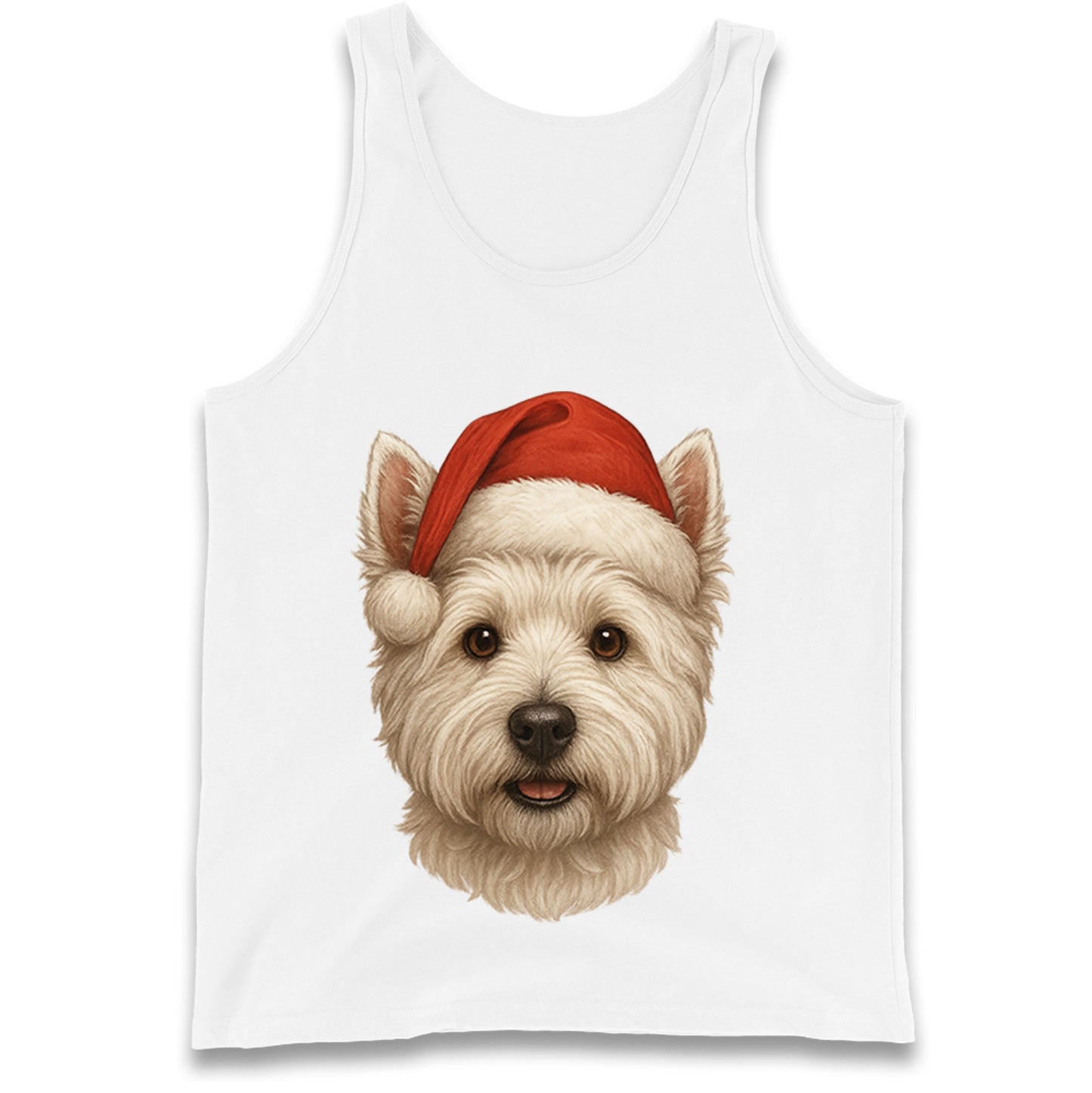 West Highland White Terrier Christmas Tank Top