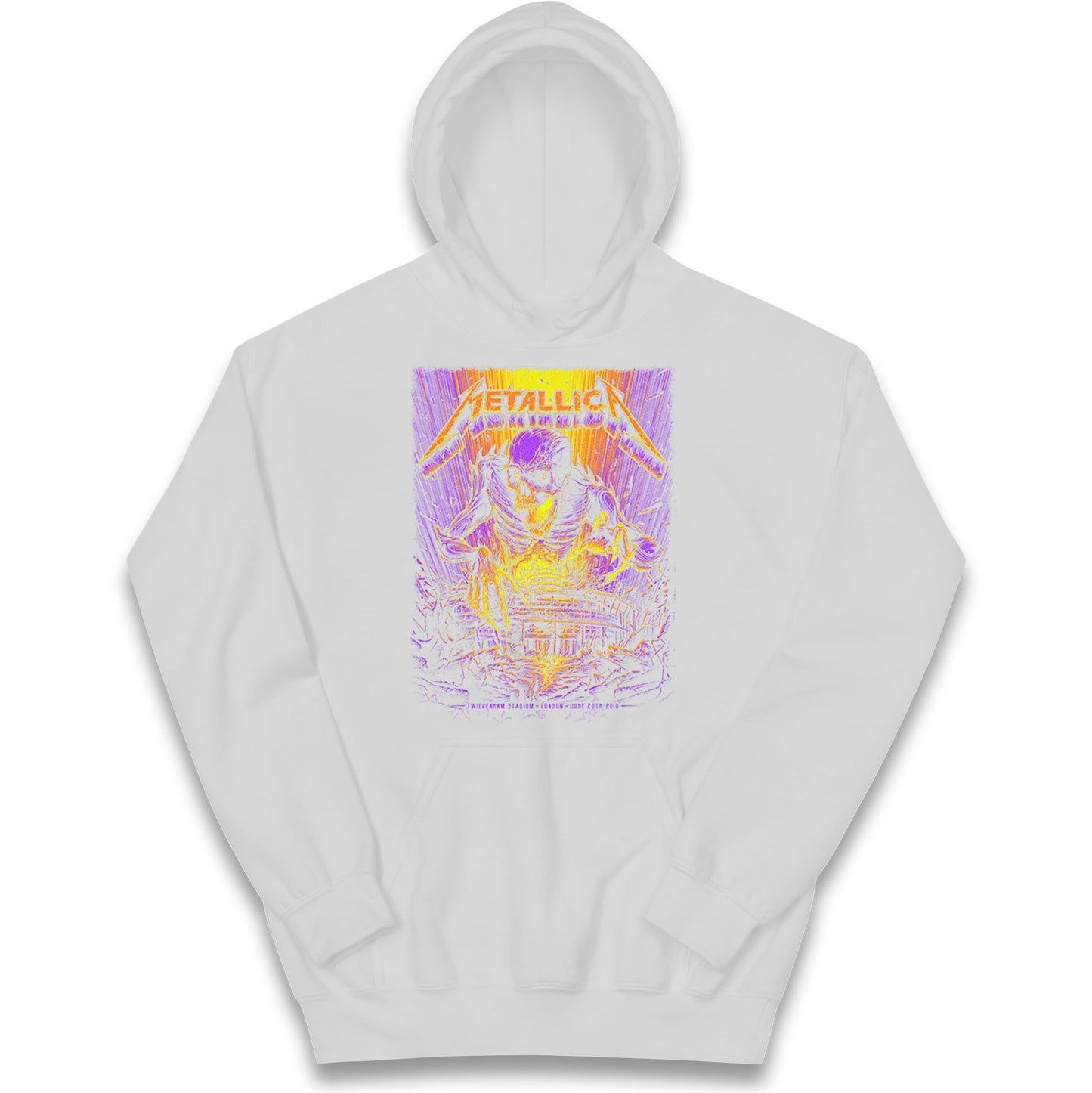 Metallica Twickenham Stadium Kids Hoodie