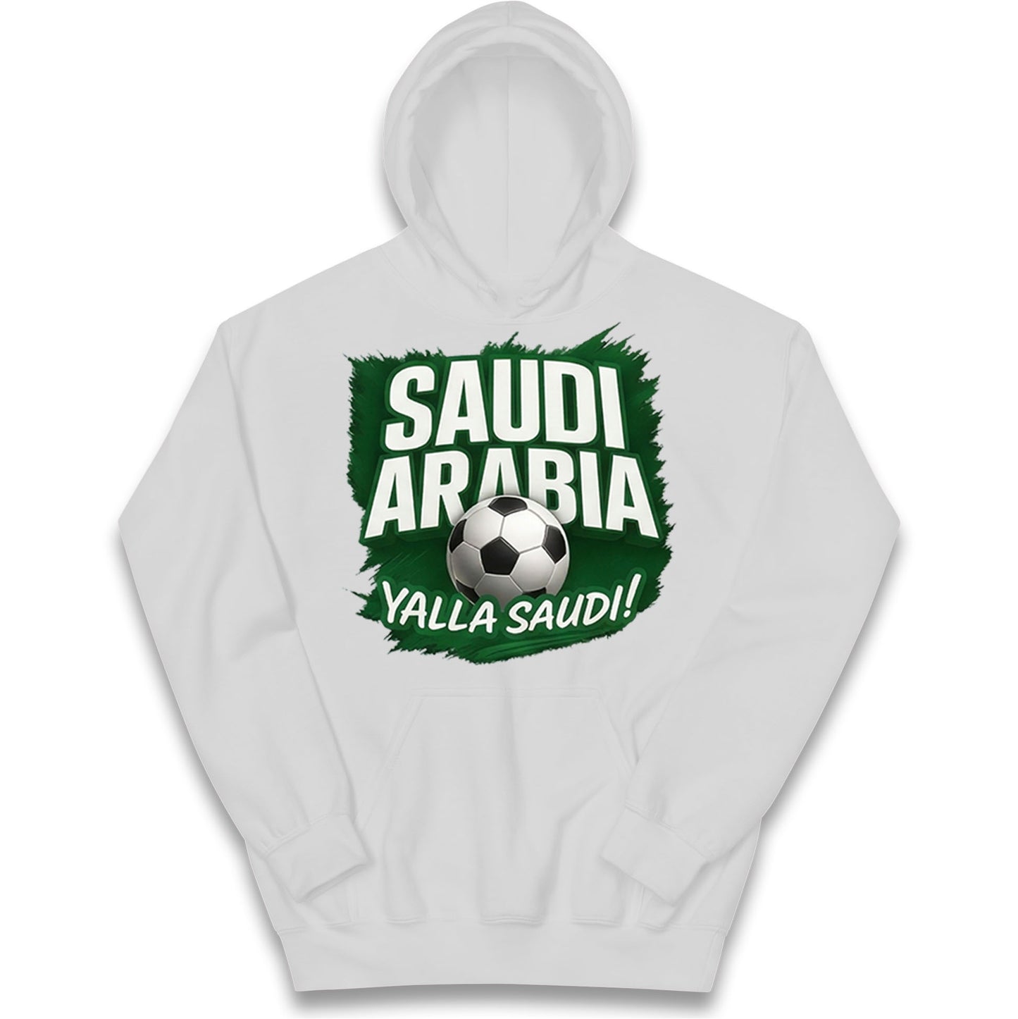 Saudi Arabia Retro World Cup Kids Hoodie