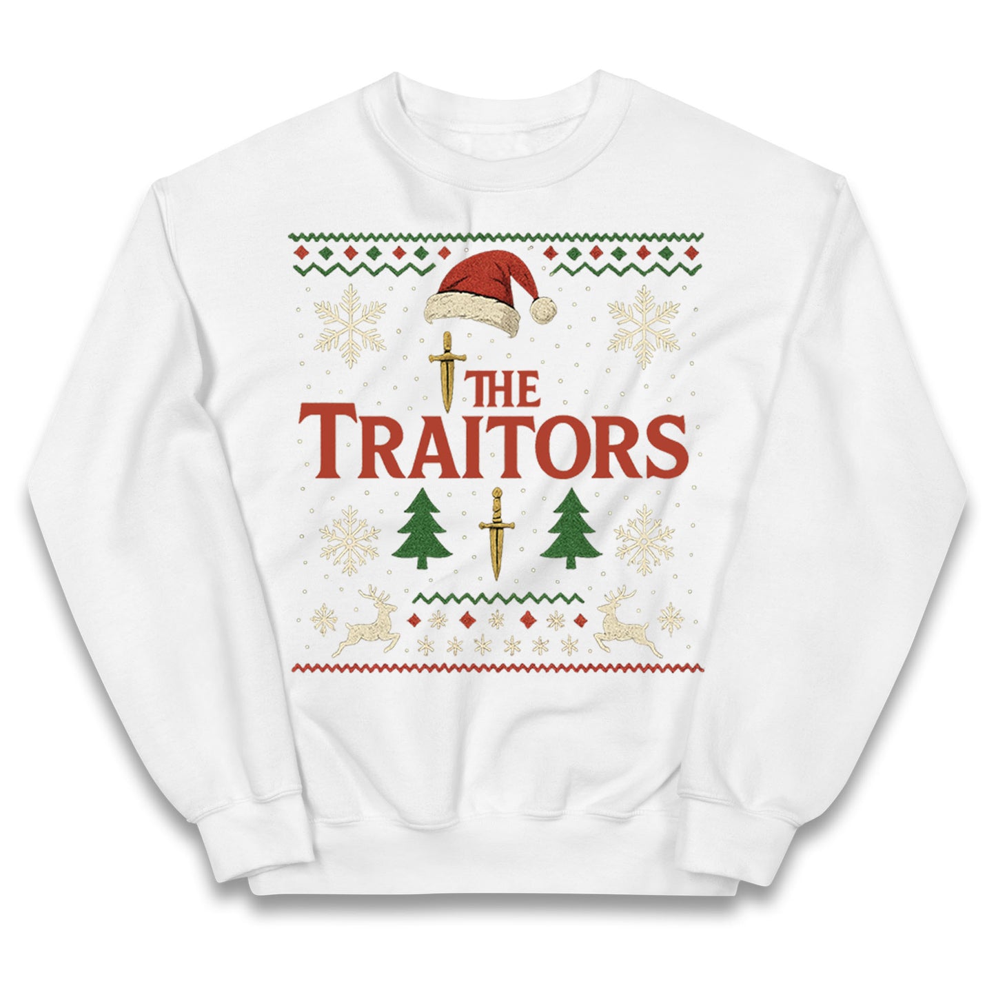 The Traitors Christmas Kids Jumper