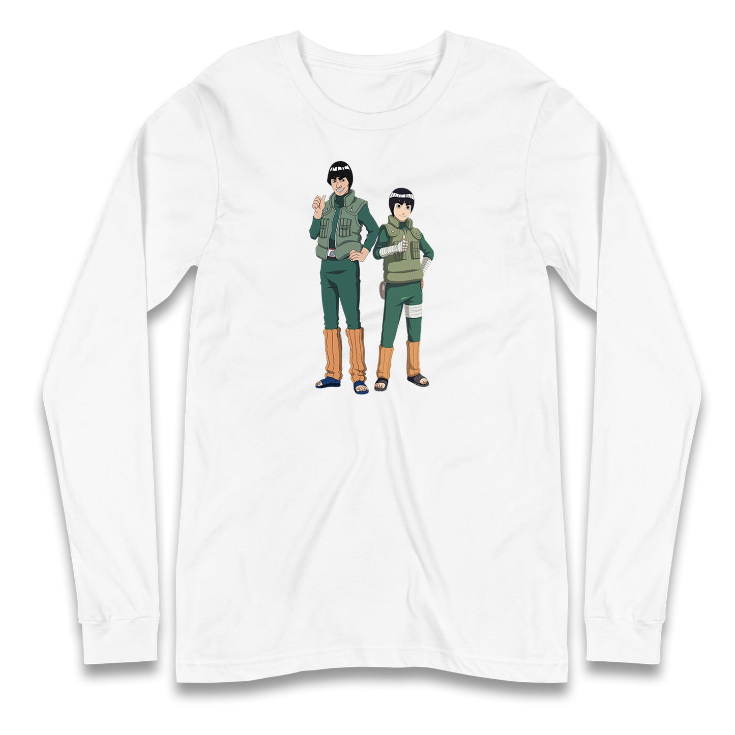 Might Guy & Rock Lee Long Sleeve T Shirt