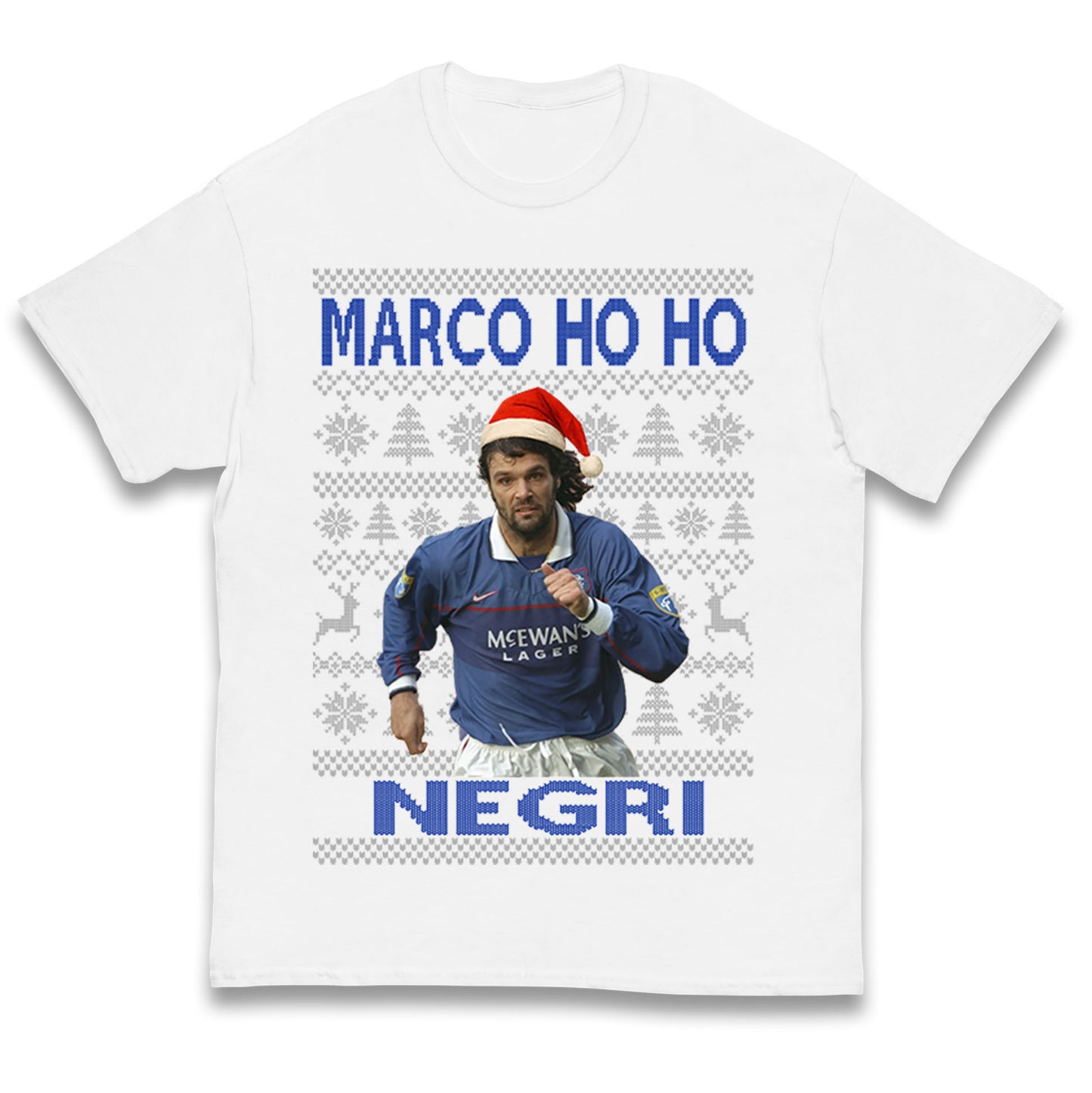 Rangers FC Christmas Kids T Shirt