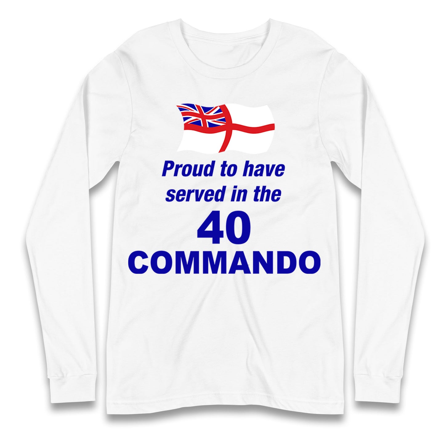 40 Commando Royal Marines Longsleeve T Shirt