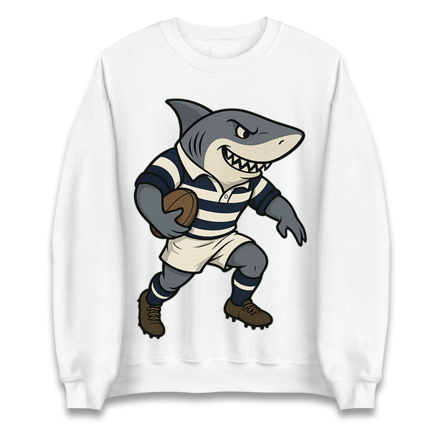 Retro Sale Sharks Rugby Union Jumper