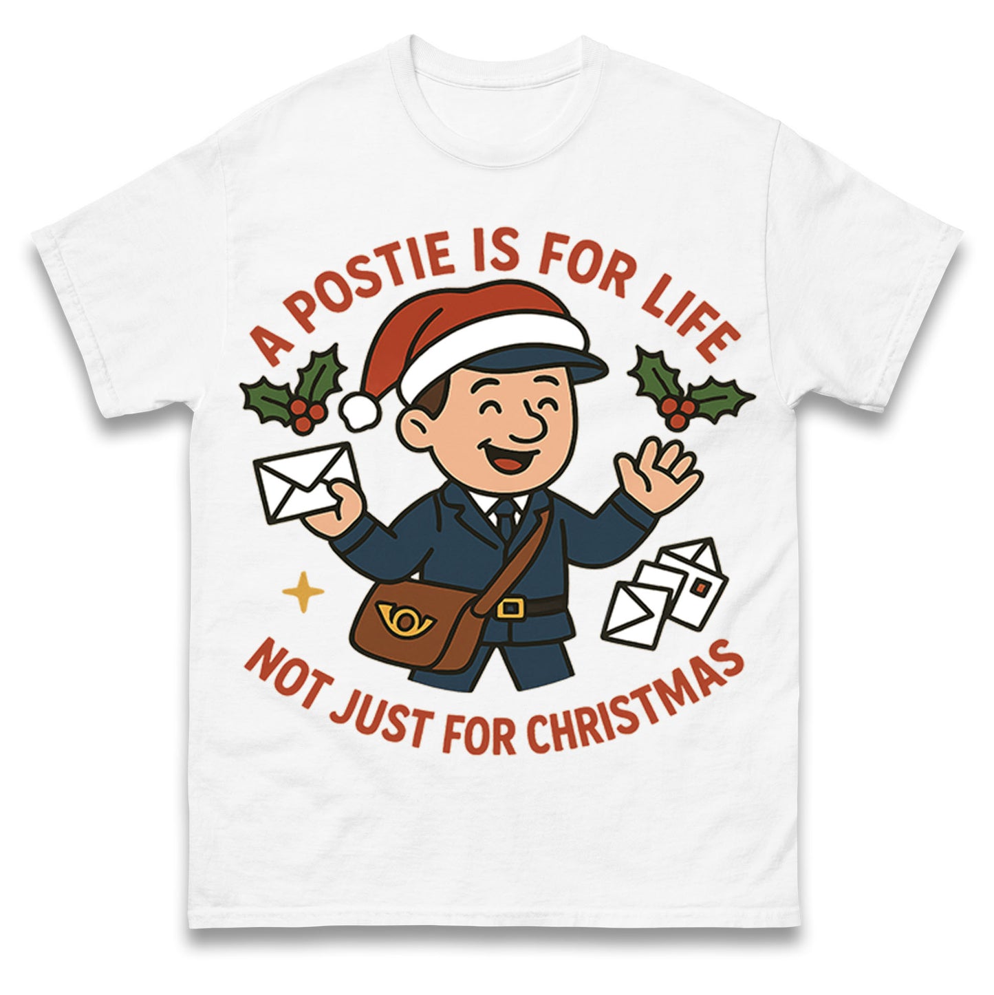 Postie Christmas T Shirt