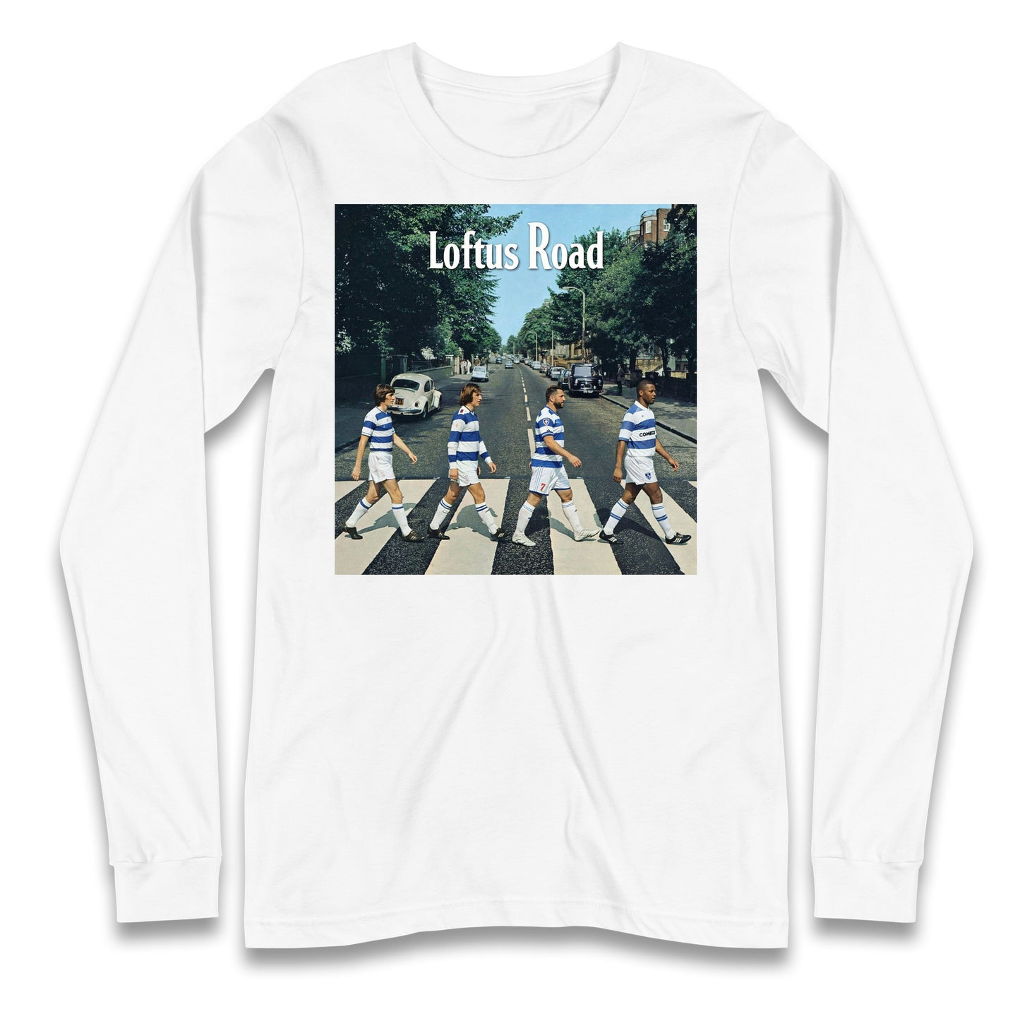 QPR Loftus Road The Beatles Parody Longsleeve T Shirt