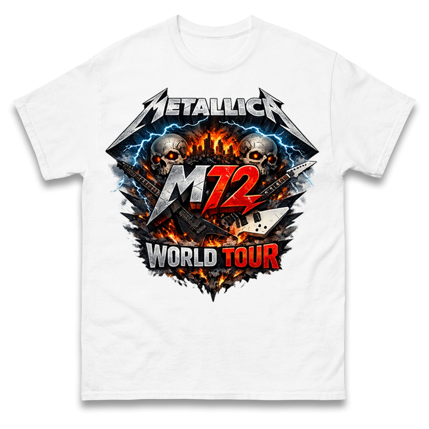Metallica M72 World Tour T Shirt