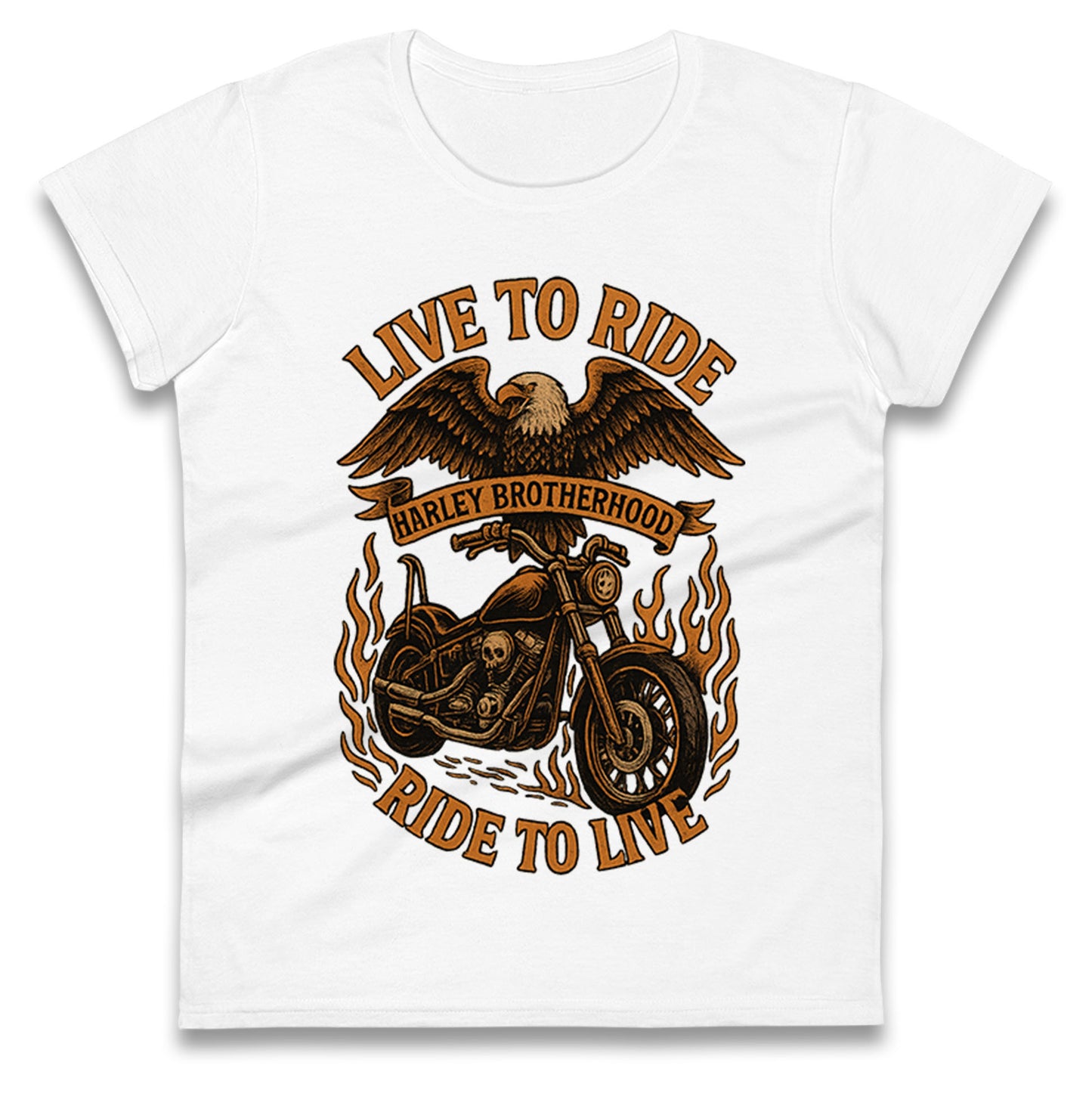 Harley Brotherhood Ladies T Shirt
