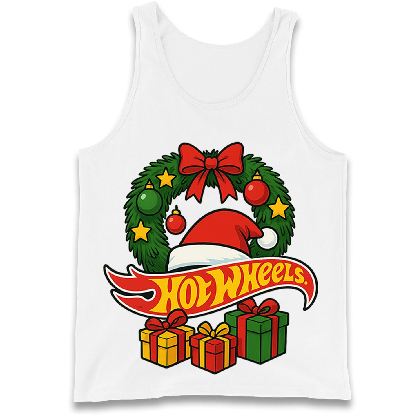 Hotwheels Christmas Tank Top