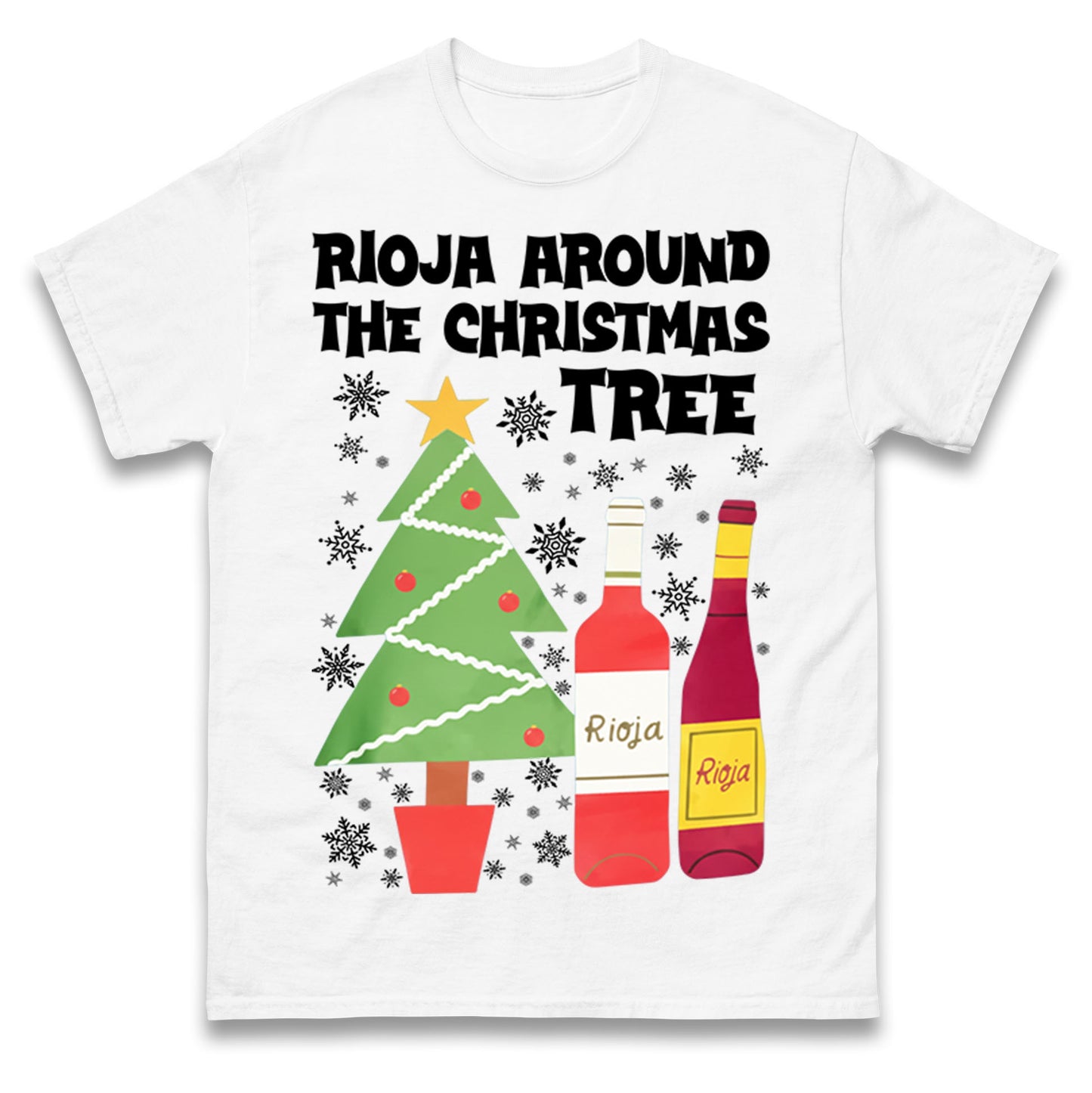 Rioja Wine Christmas T Shirt