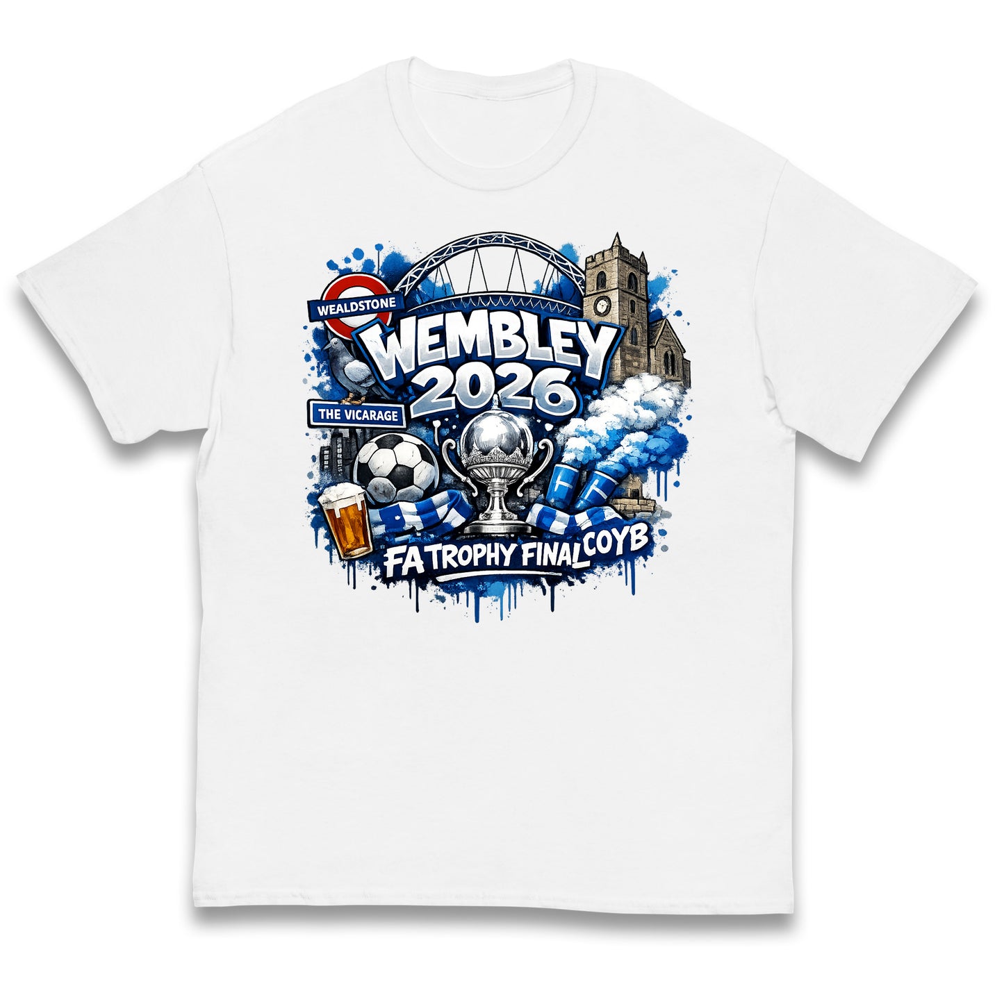 Wealdstone FA Trophy Final Wembley 2026 | Buy FA Trophy Wear Kids T Shirt