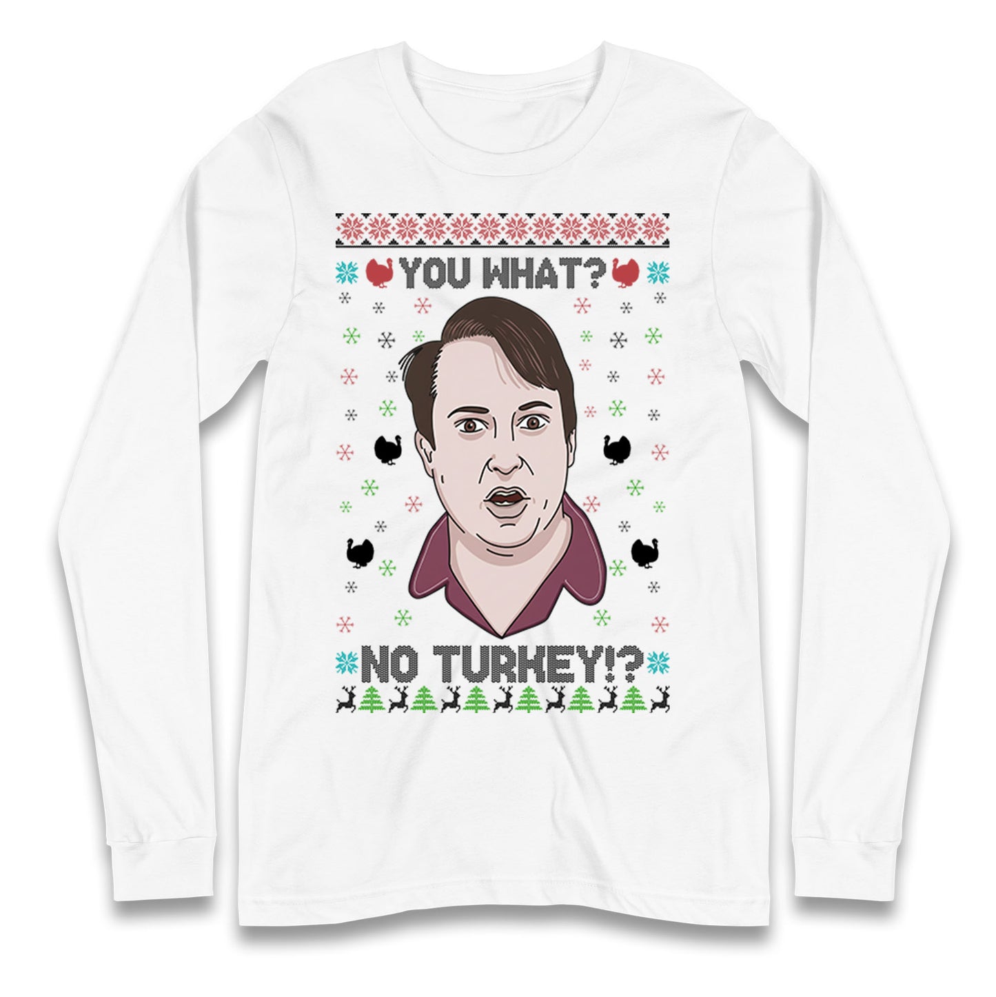 Peep Show Christmas Longsleeve T Shirt