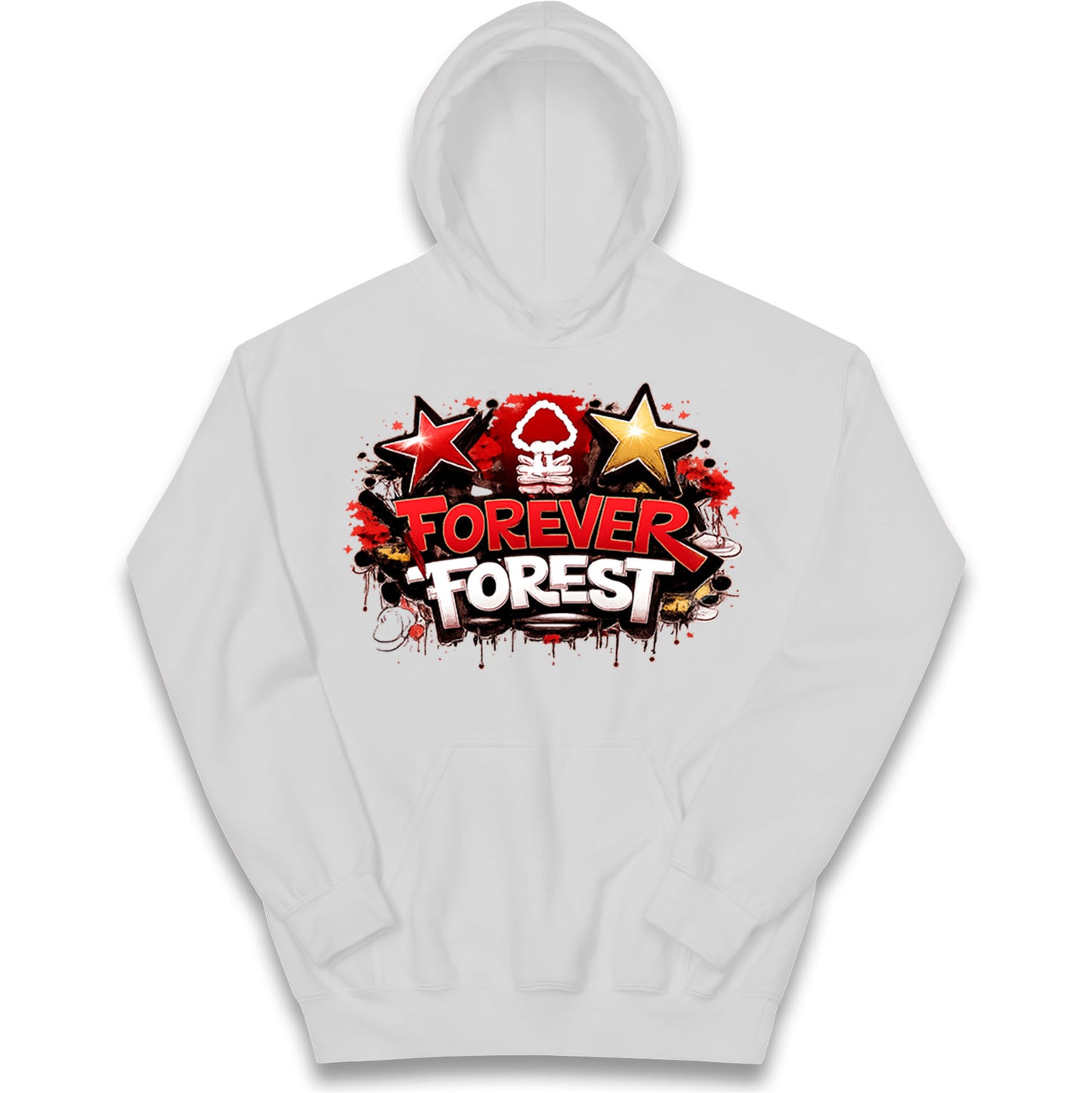 Forever Forest Football Kids Hoodie