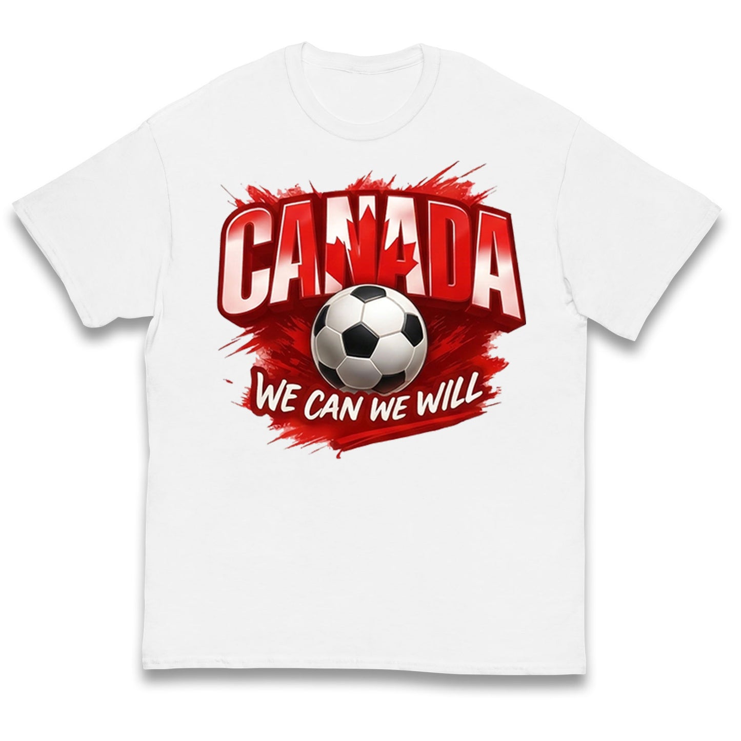 Canada Retro World Cup Kids T Shirt