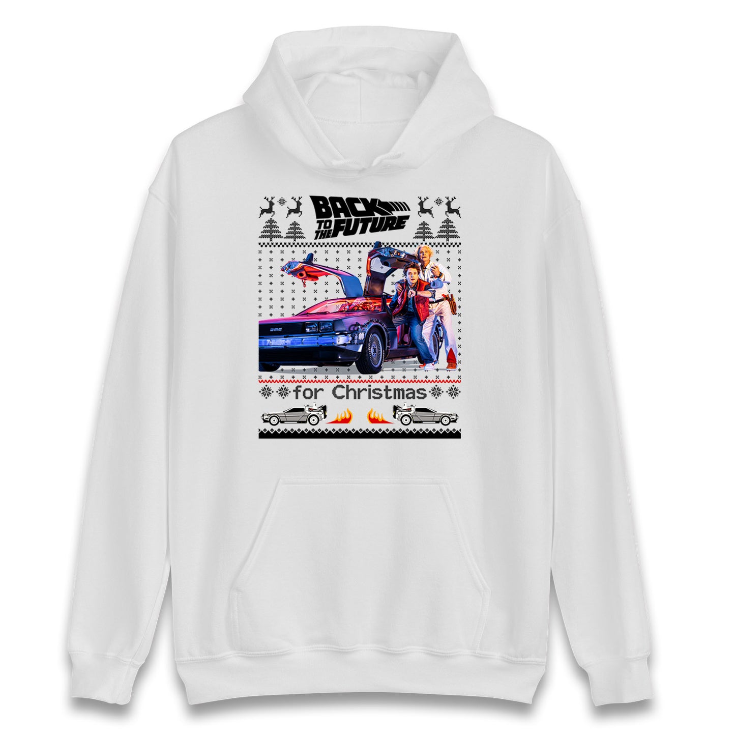 Back To The Future Christmas Hoodie