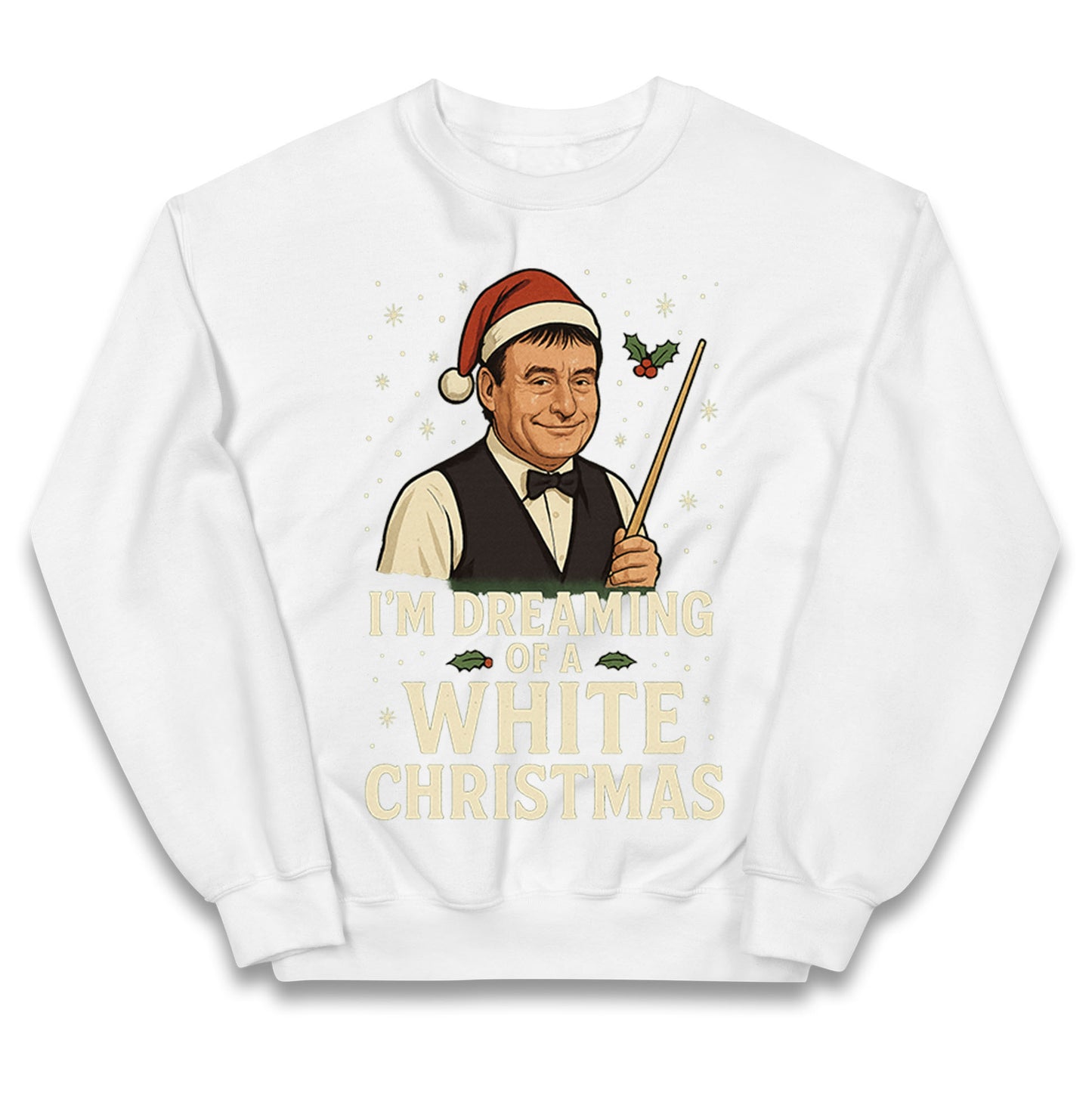 Snooker Christmas Kids Jumper