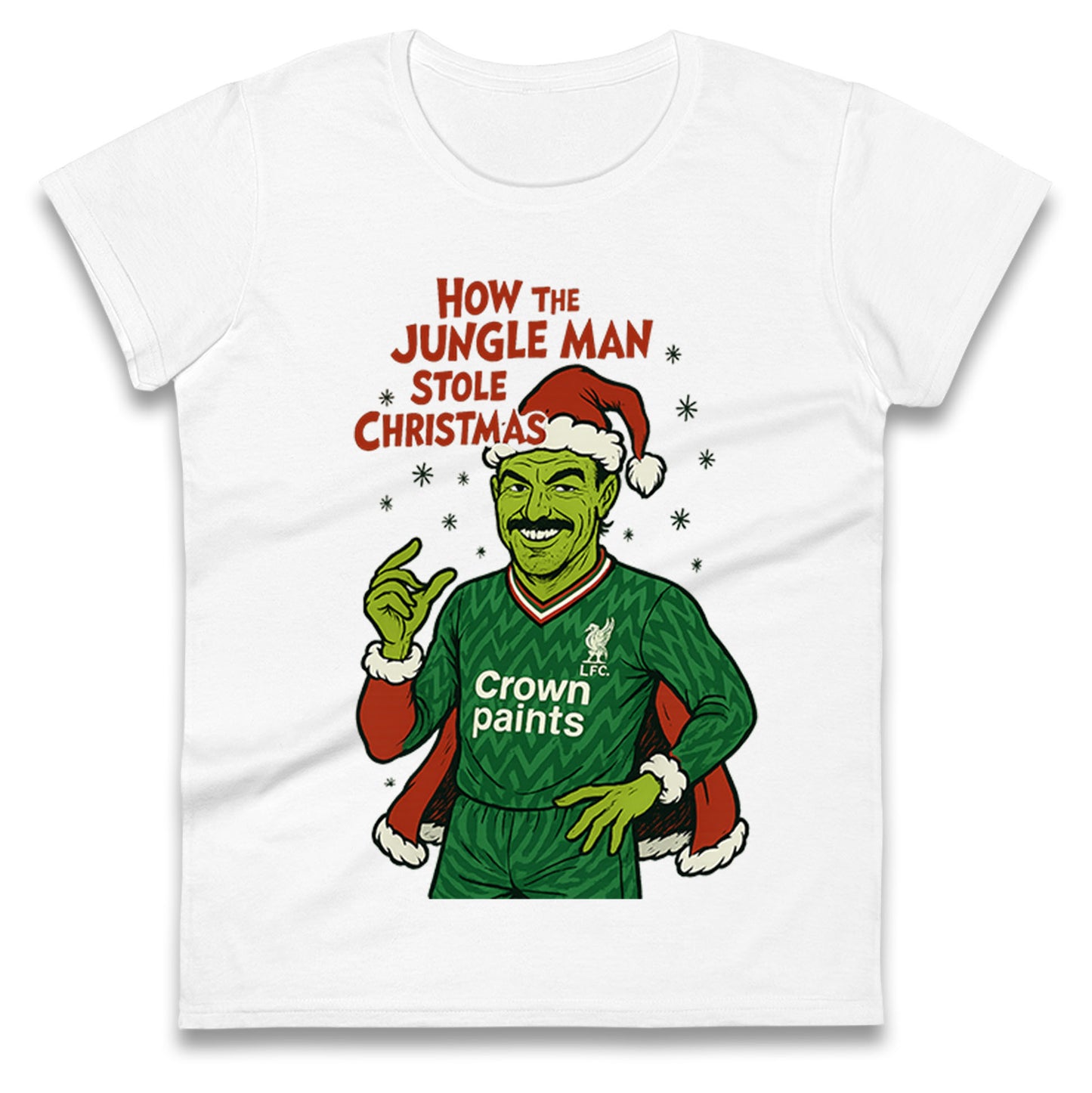 Liverpool Xmas Ladies T Shirt
