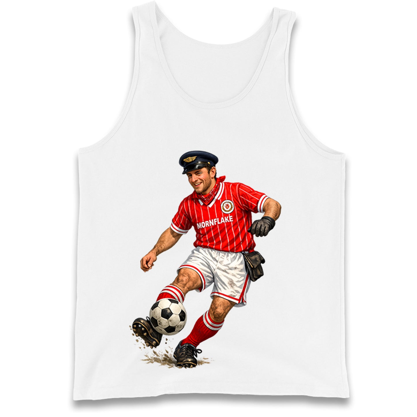 Classic Crewe Alexandra FC Football Tank Top