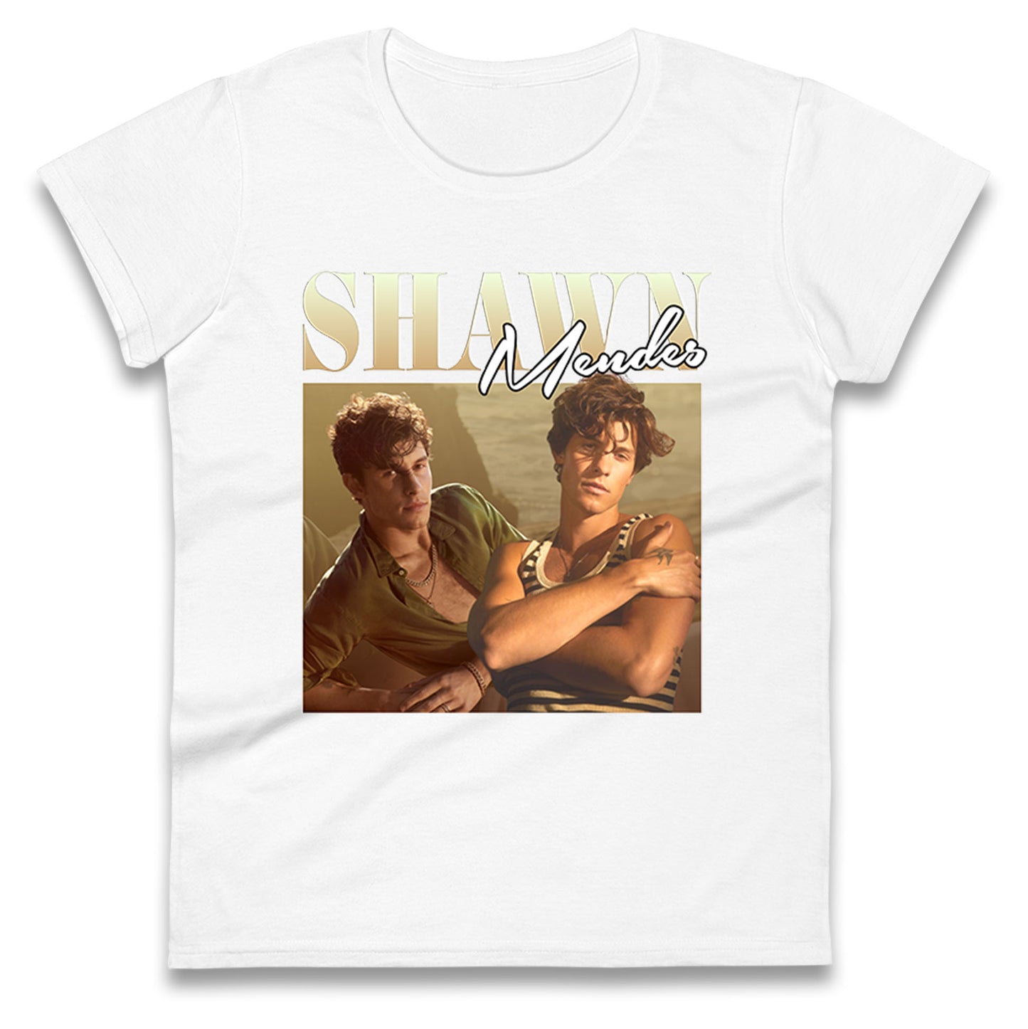 Shawn Mendes Ladies T Shirt