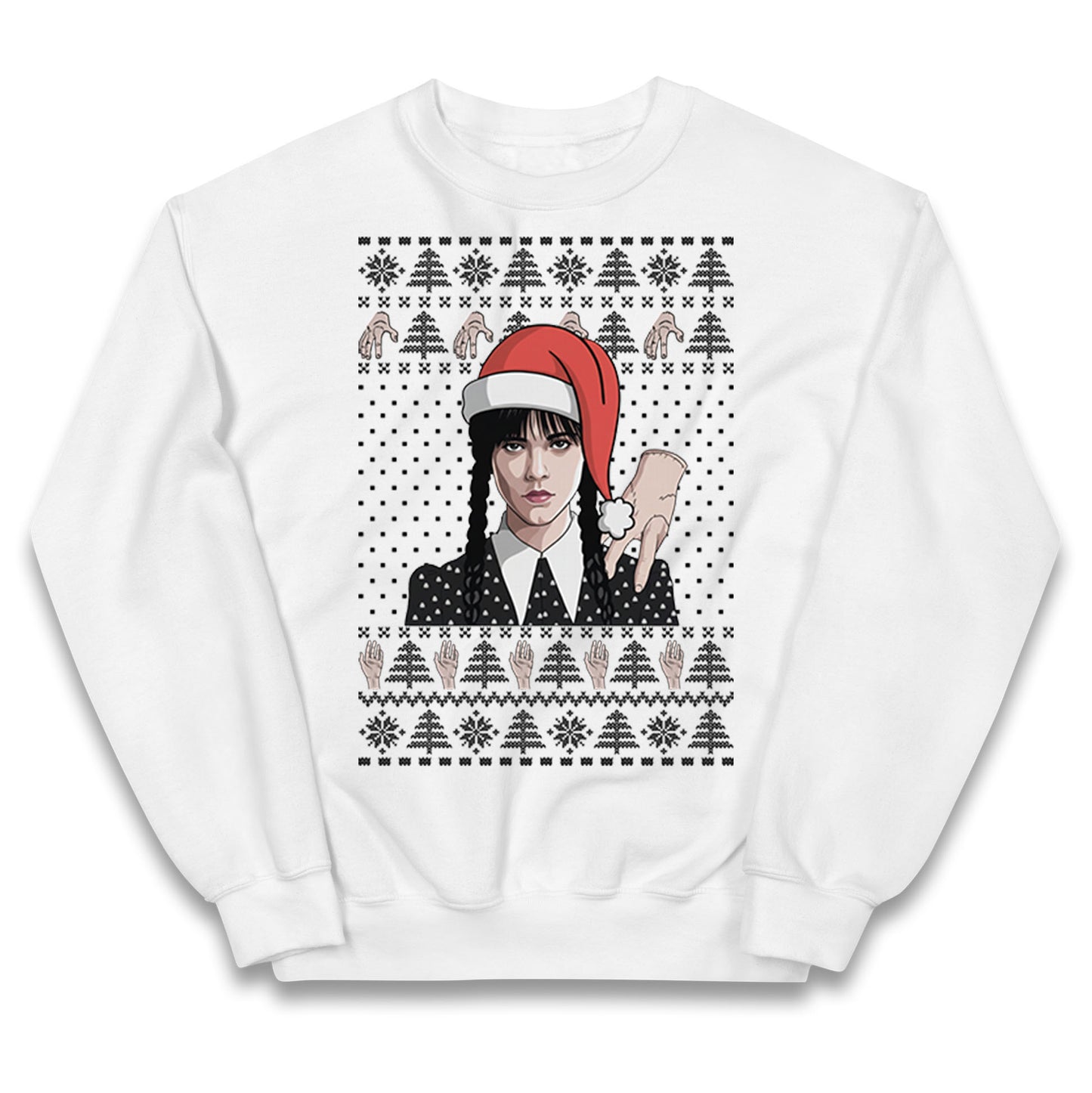 Wedensday Christmas Kids Jumper