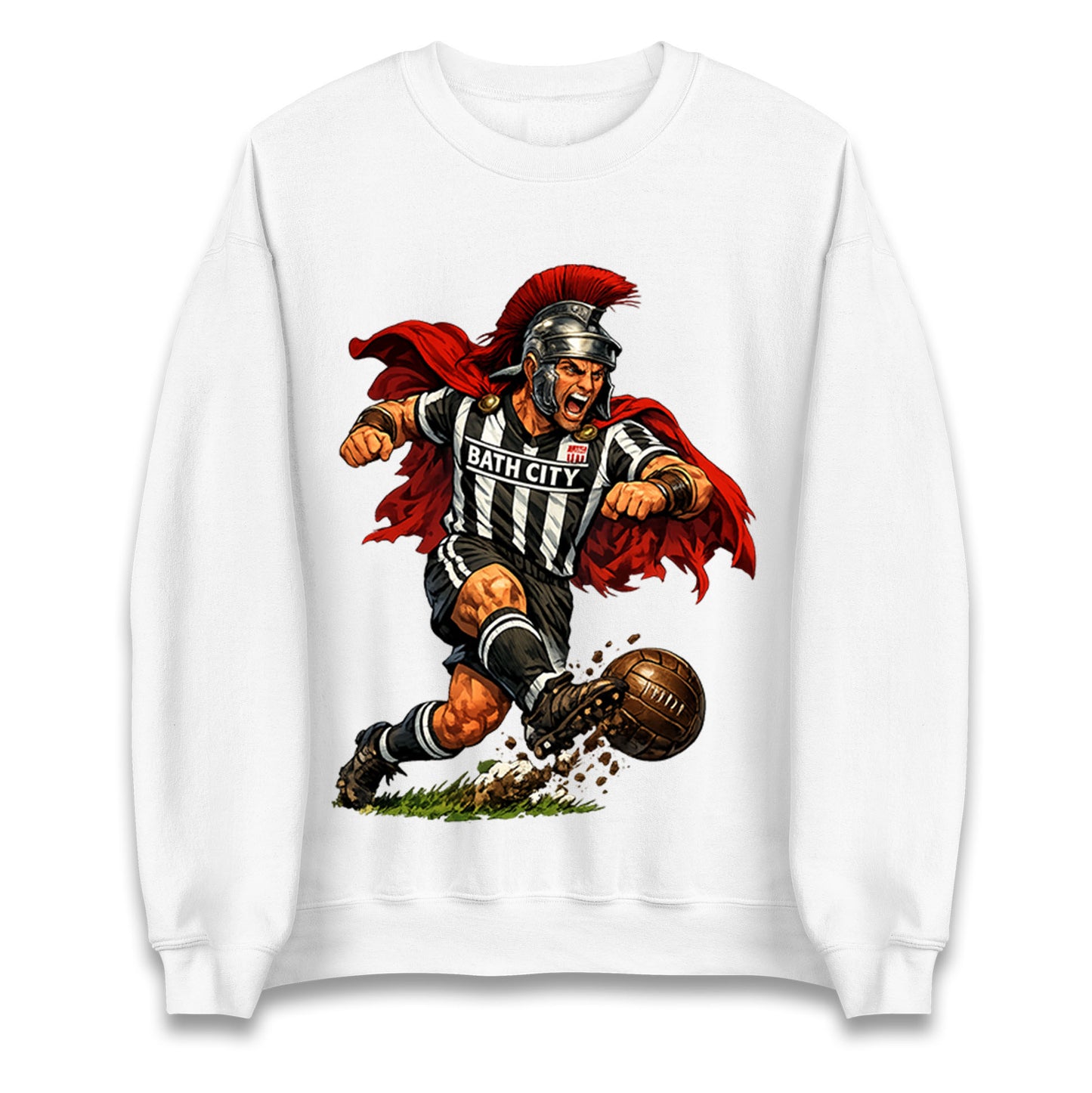 Retro Bath City Football Jumper