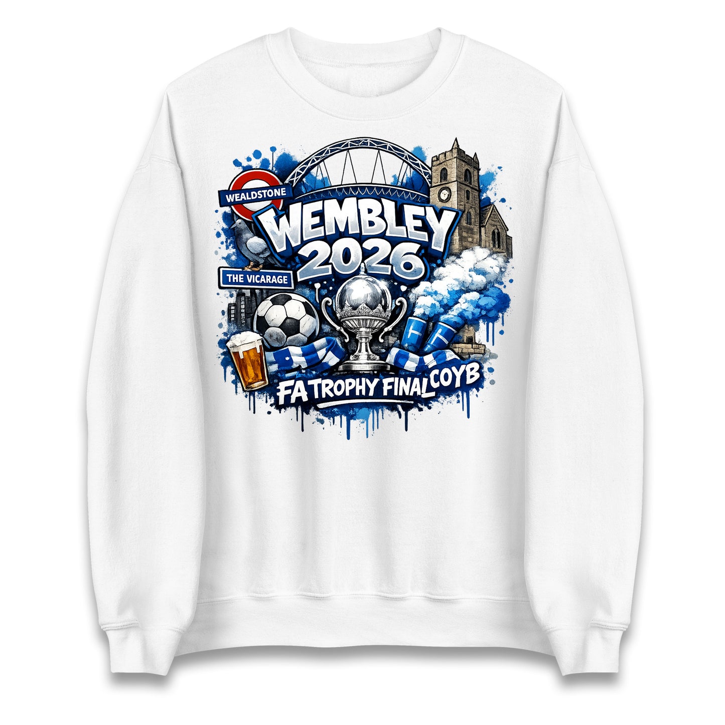Wealdstone FA Trophy Final Wembley 2026 | Buy FA Trophy Wear Jumper