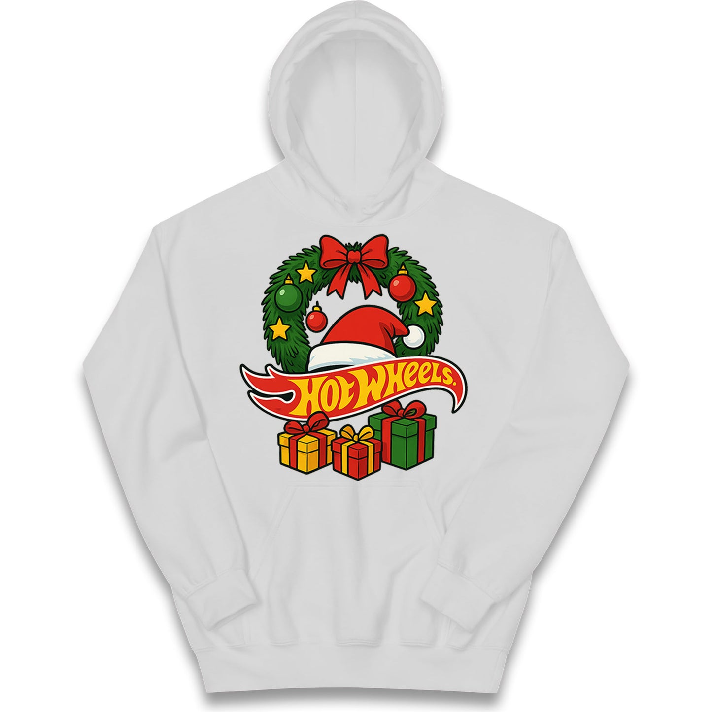 Hotwheels Christmas Kids Hoodie