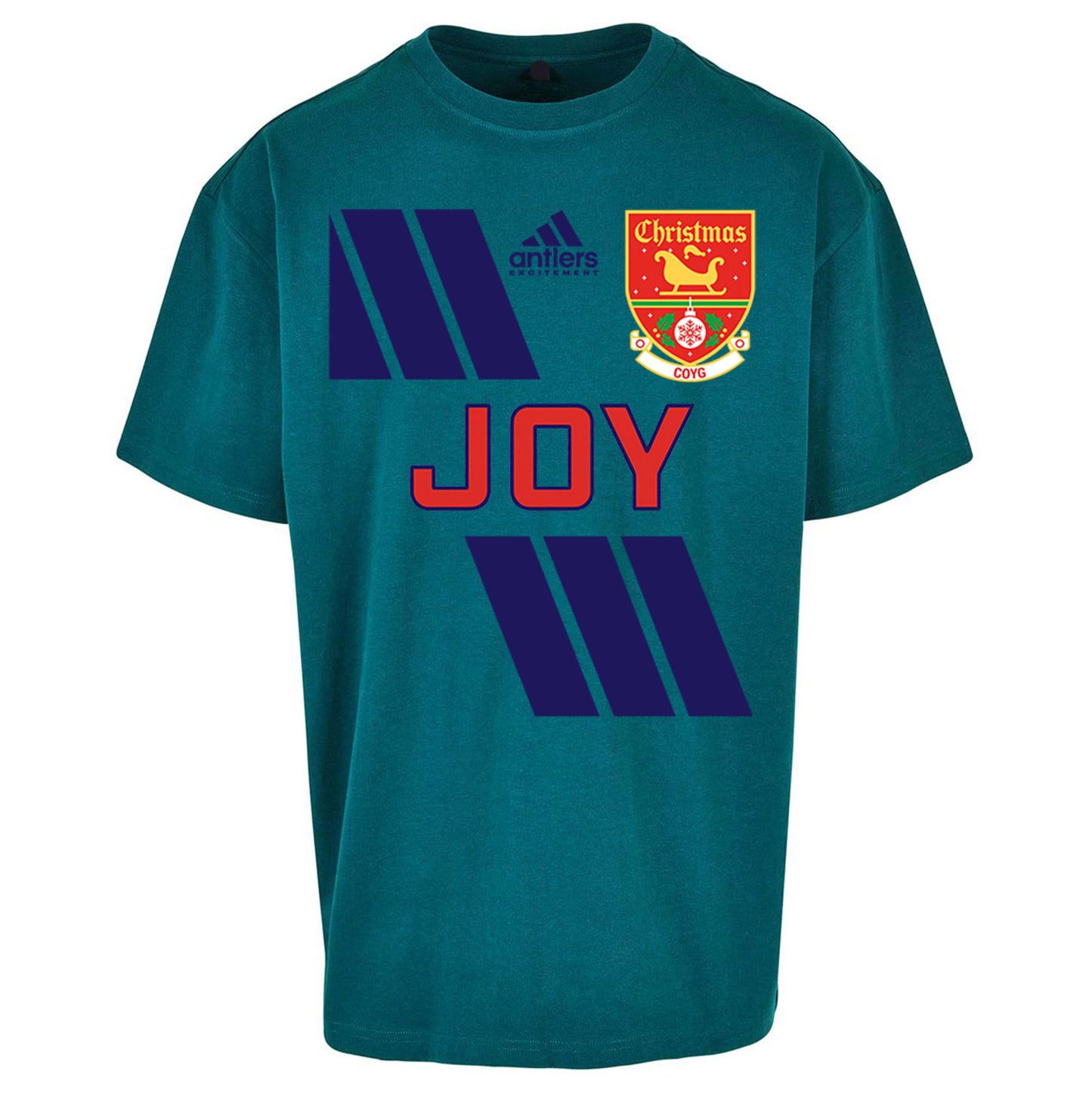 Classic Arsenal Christmas Oversized T Shirt