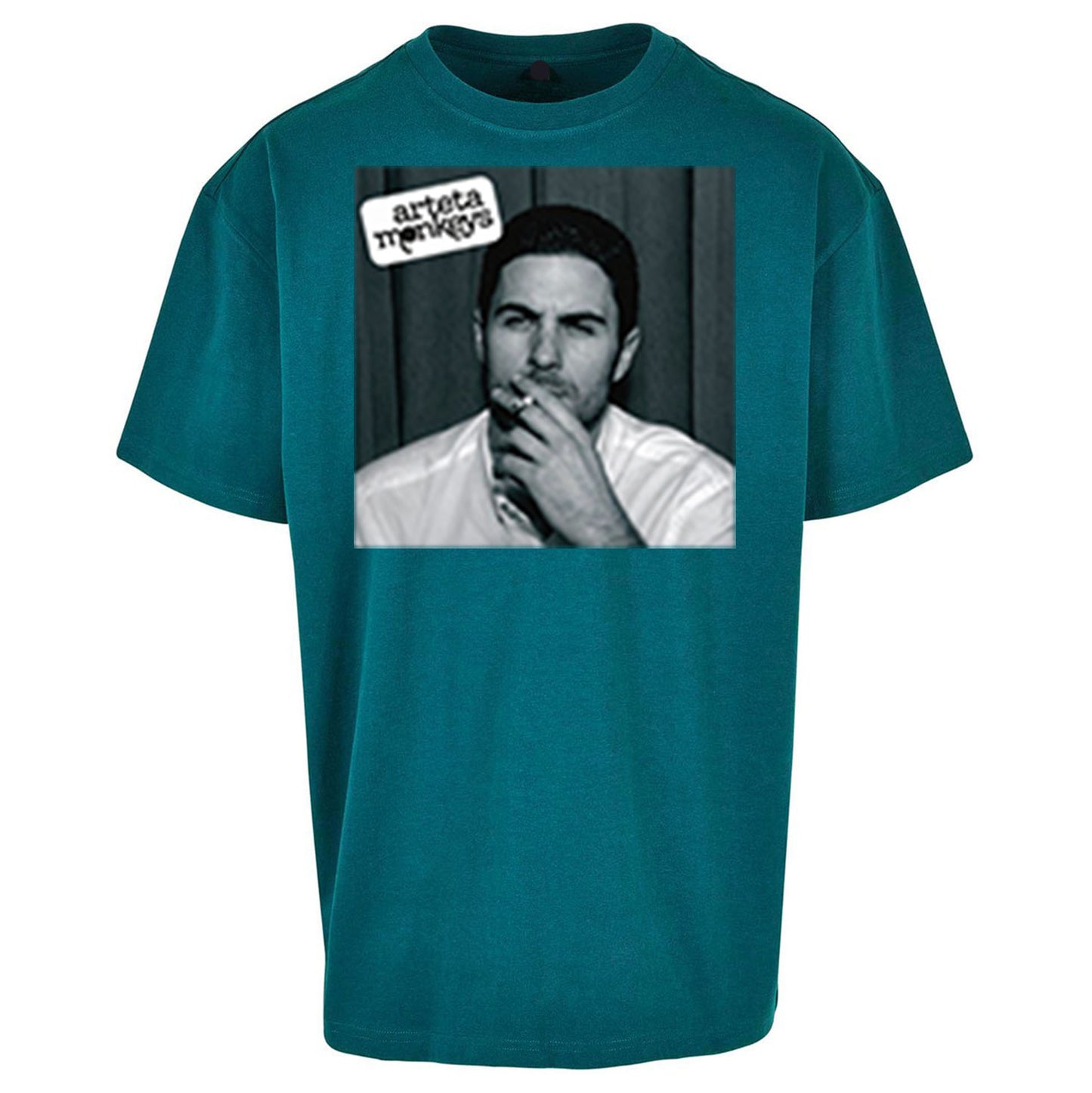Mikel Arteta Arsenal Arctic Monkeys Oversized T Shirt