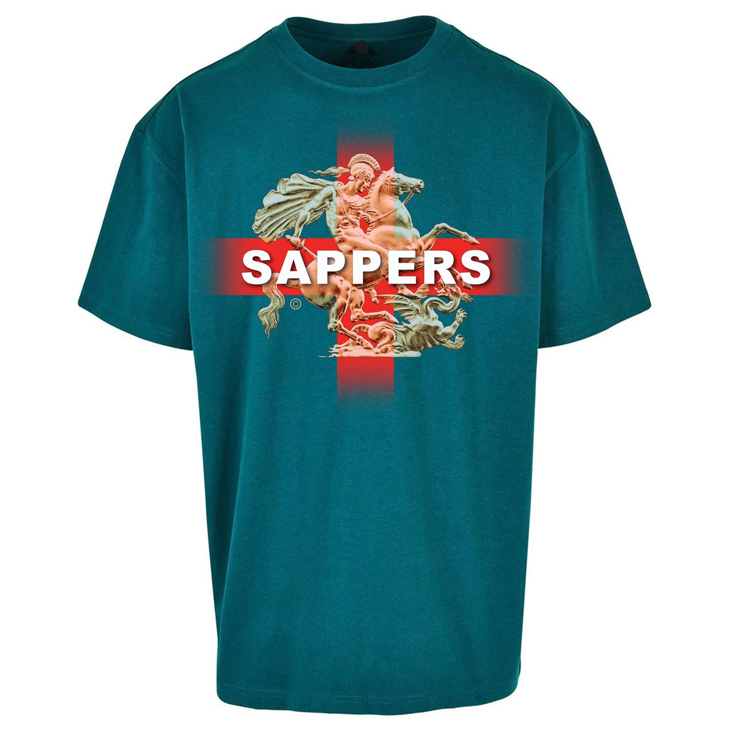 Royal Engineers Sappers England Oversized T Shirt