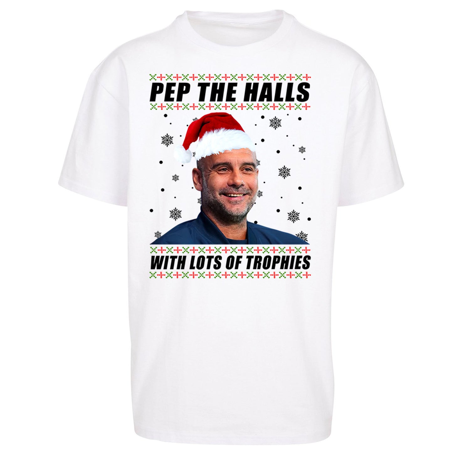 Pep Guardiola Christmas Oversized T Shirt