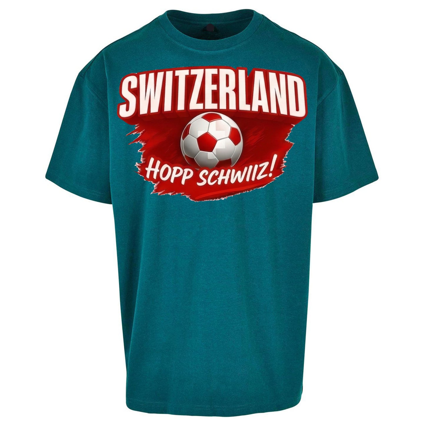 Hopp Schwiiz Oversized T Shirt