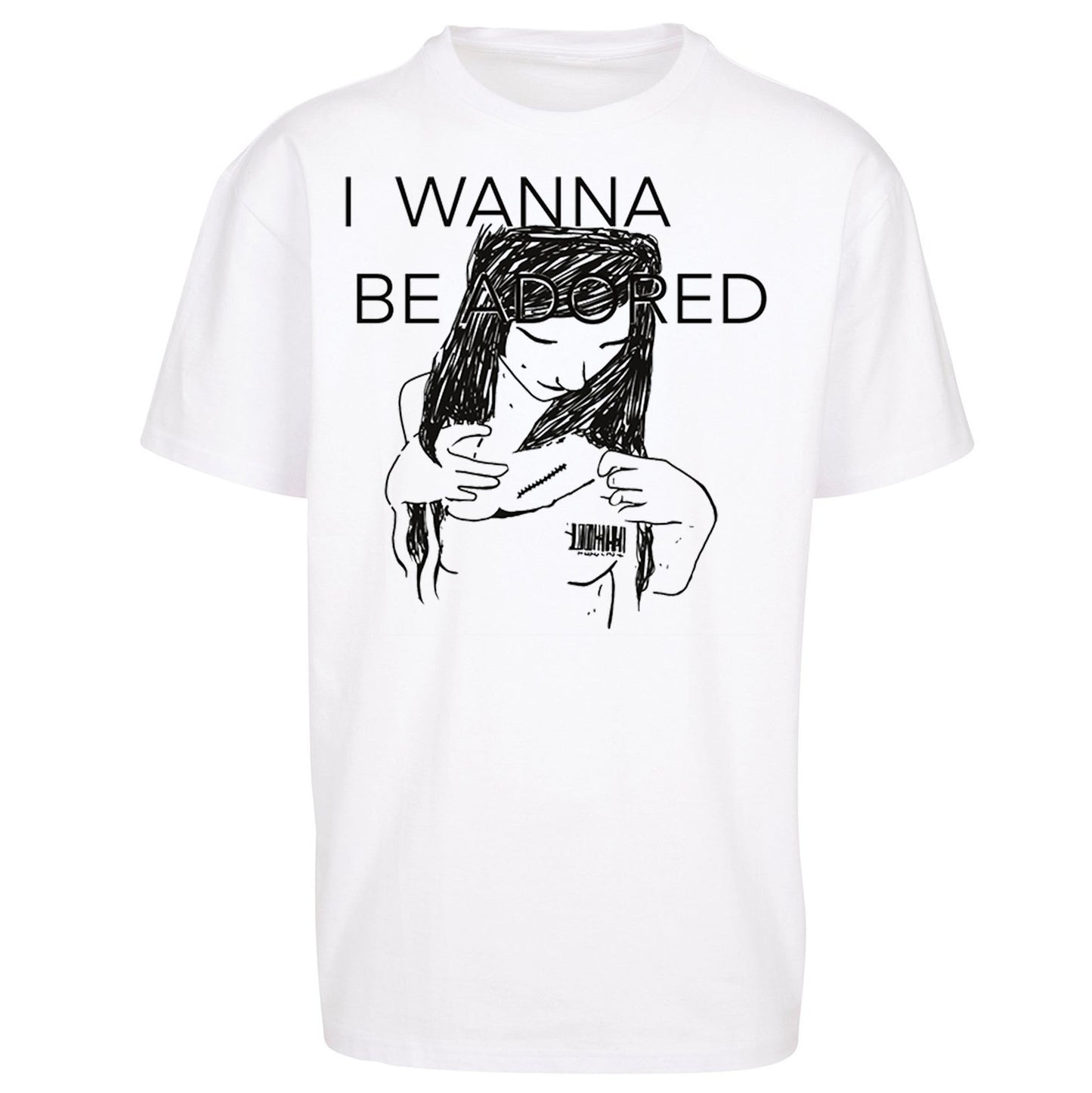 I Wanna Be Adored Skins Oversized T Shirt