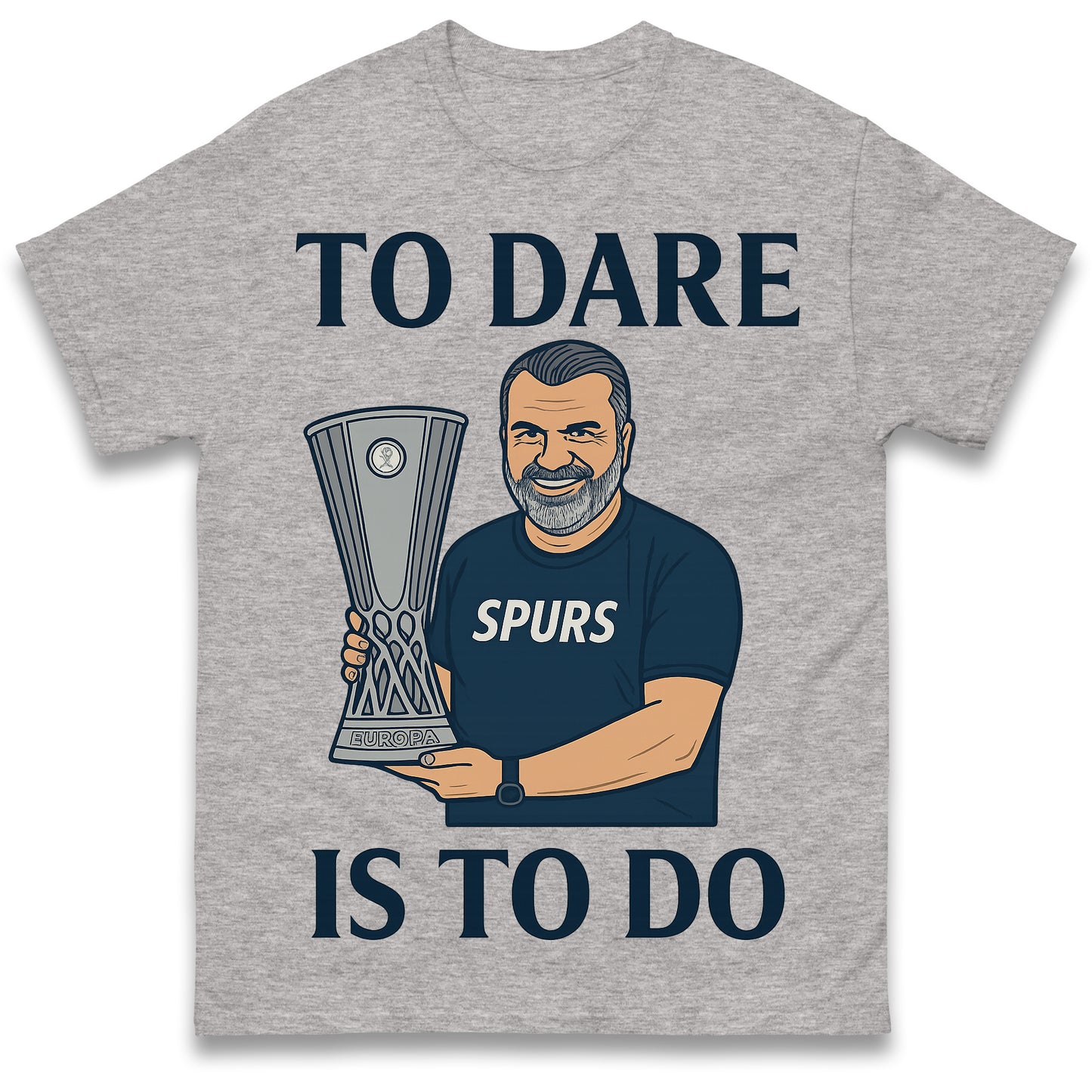 Ange Postecoglou Europa League Trophy Tottenham T Shirt