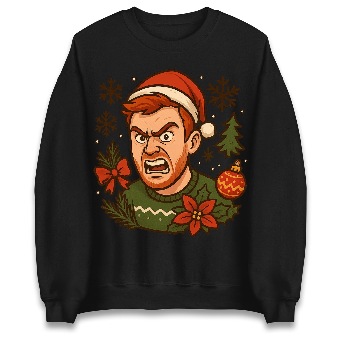Angry Ginge Christmas Jumper