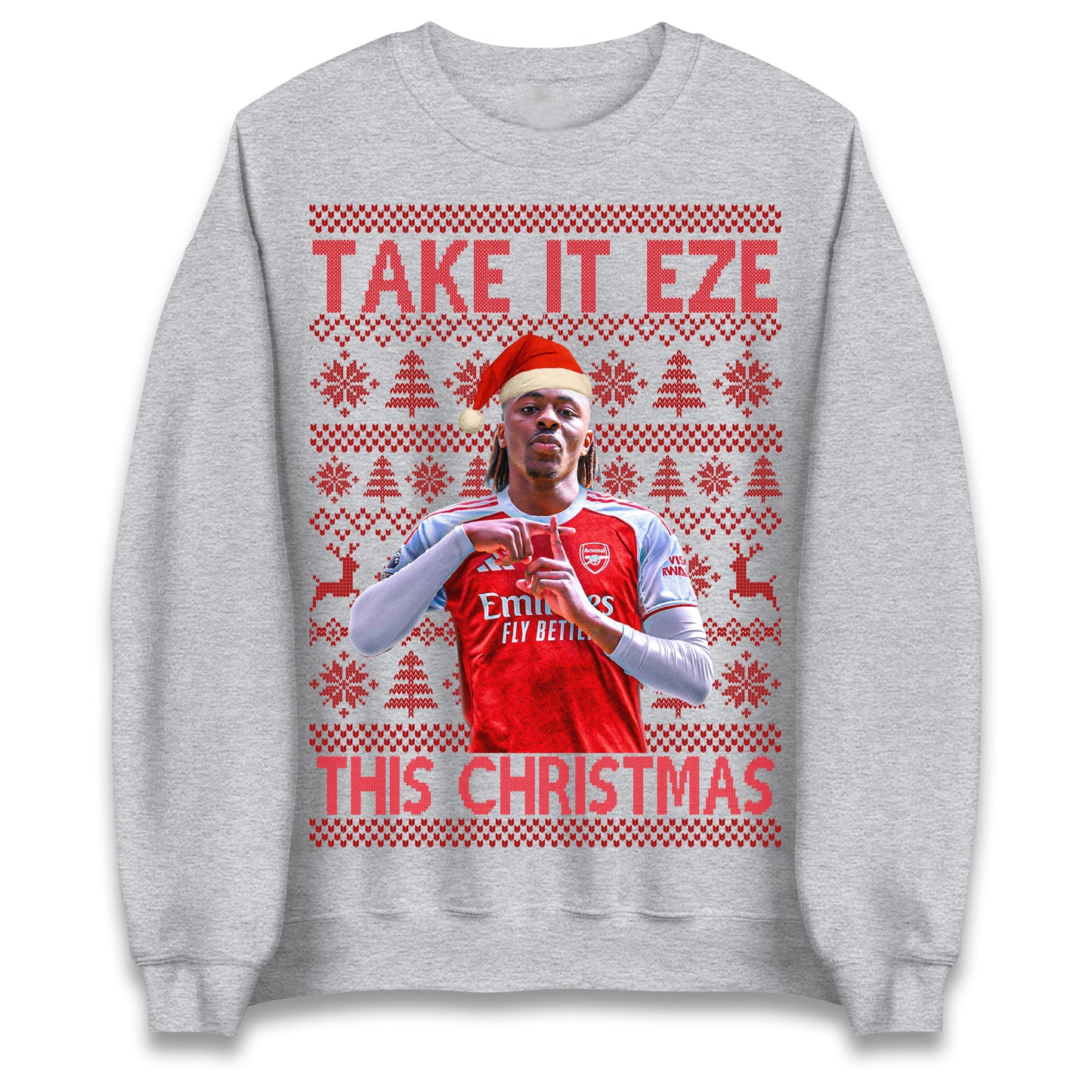 Take it Eze This Christmas Arsenal Jumper