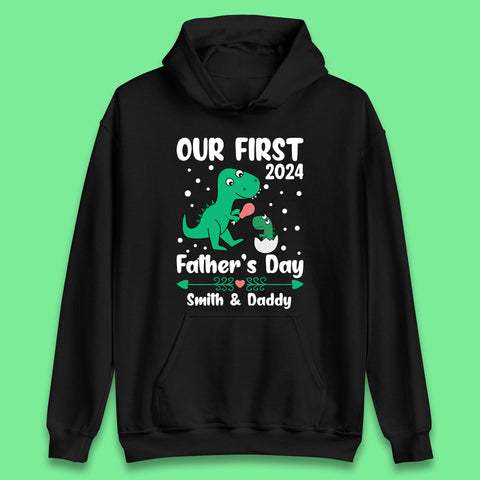 Personalised First Father's Day Unisex Hoodie