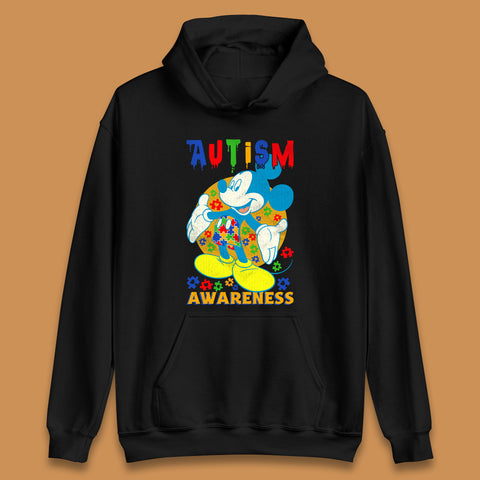 Autism Awareness Mickey Mouse Unisex Hoodie
