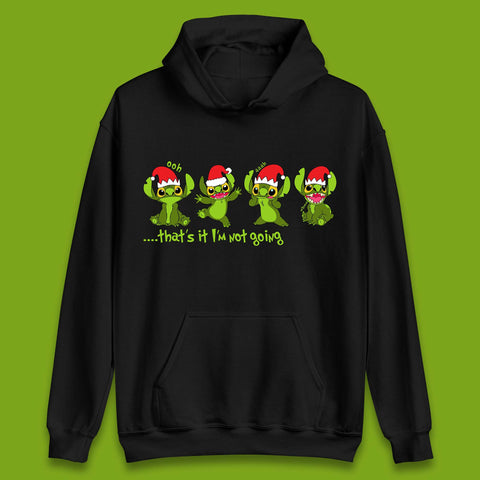 Grinch Stitch Christmas Unisex Hoodie