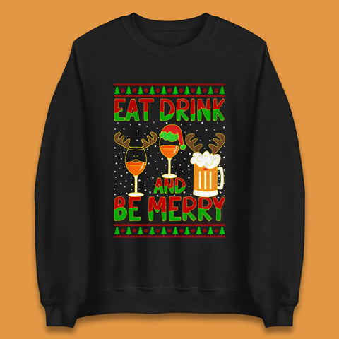 Christmas Drinking Unisex Sweatshirt