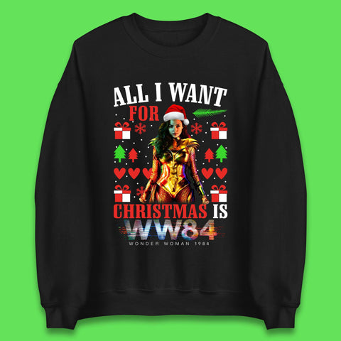 Wonder Woman 1984 Christmas Unisex Sweatshirt