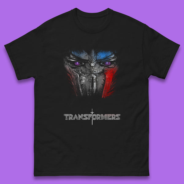 Transformers The Last Knight Optimus Prime Autobot Science Fiction Action Adventure Movie Mens Tee Top