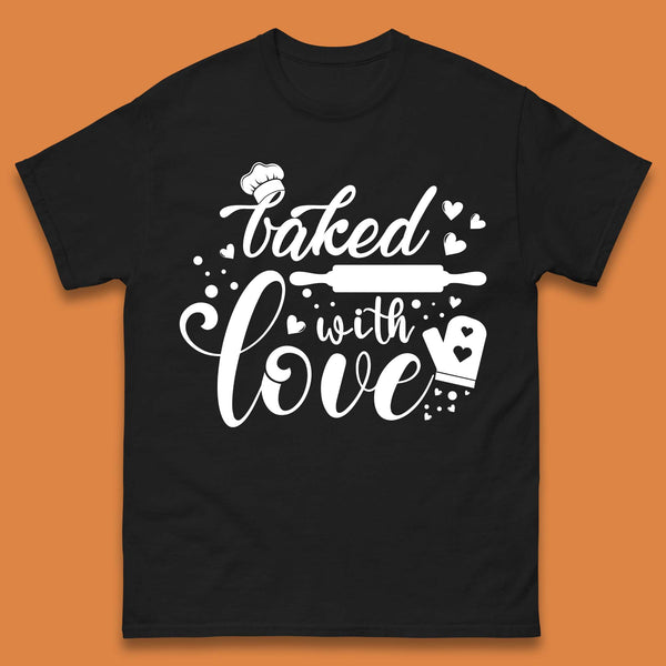 Baked With Love Mens T-Shirt